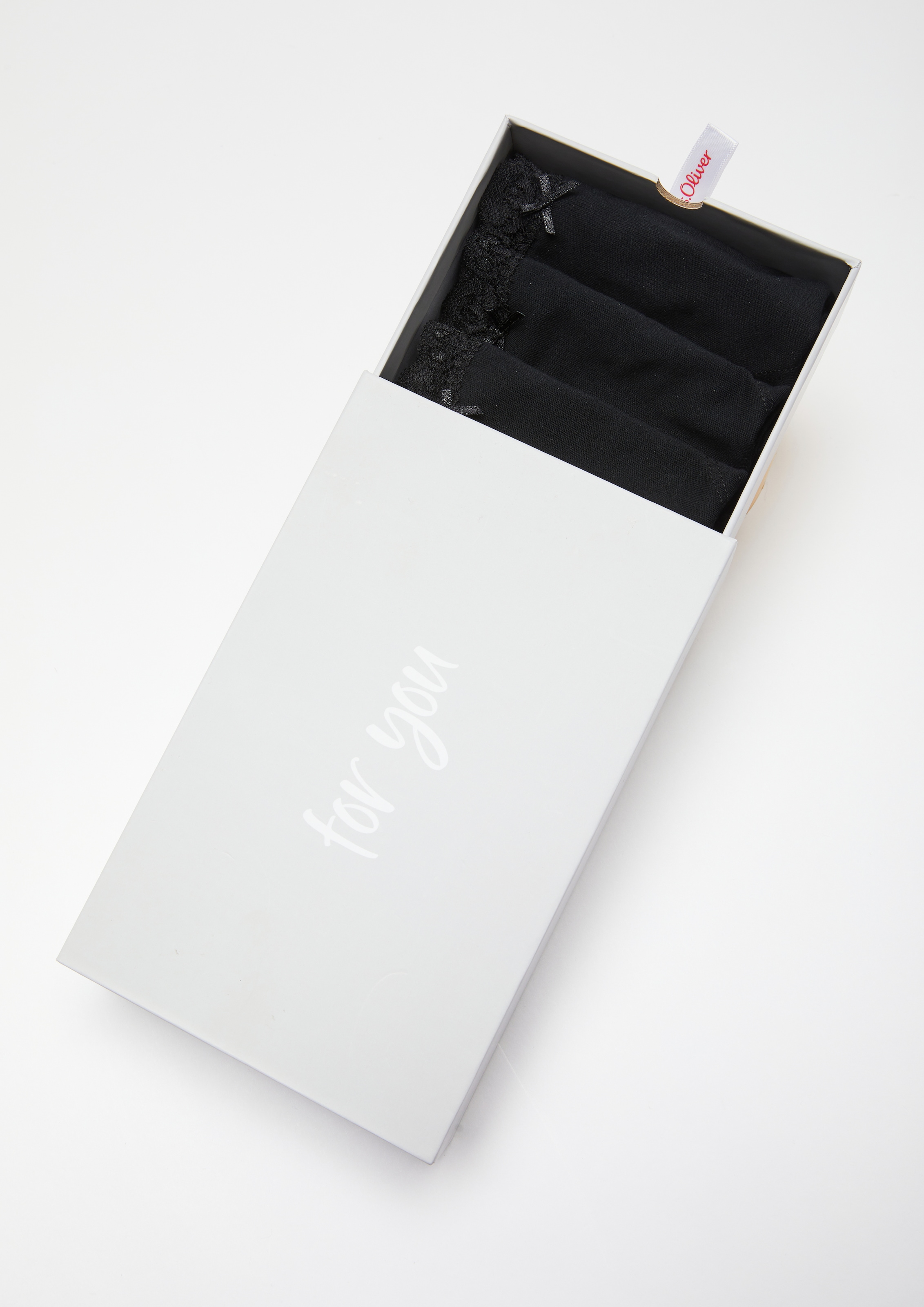 s.Oliver Panty 5er-Pack,  aus elastischer Baumwoll-Qualität, mit Aufbewahrungsbox