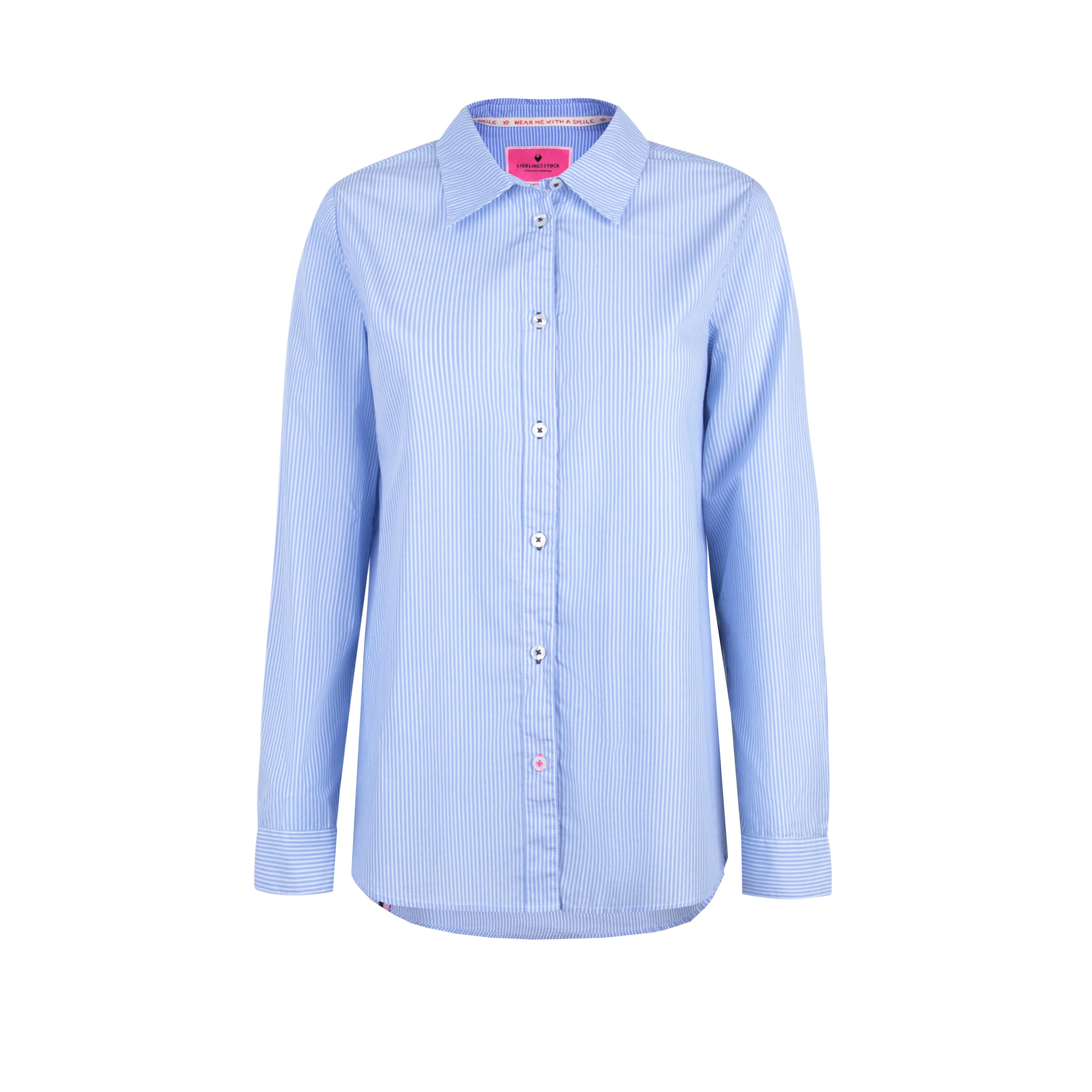 Lieblingsstück Klassische Bluse »OceanaL«, aus reiner Baumwolle