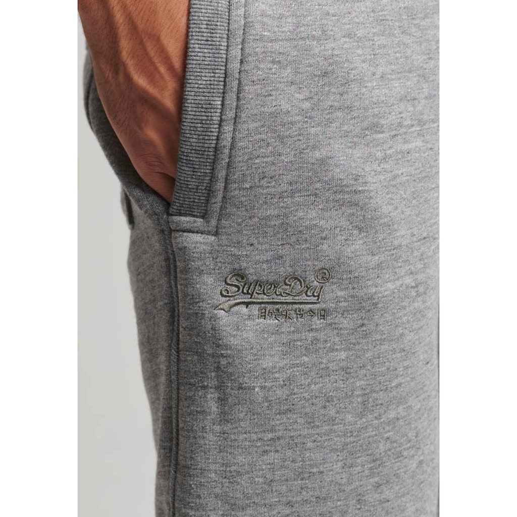 Superdry Sweathose »ESSENTIAL LOGO JOGGERS«, Logoetikett an der Tasche