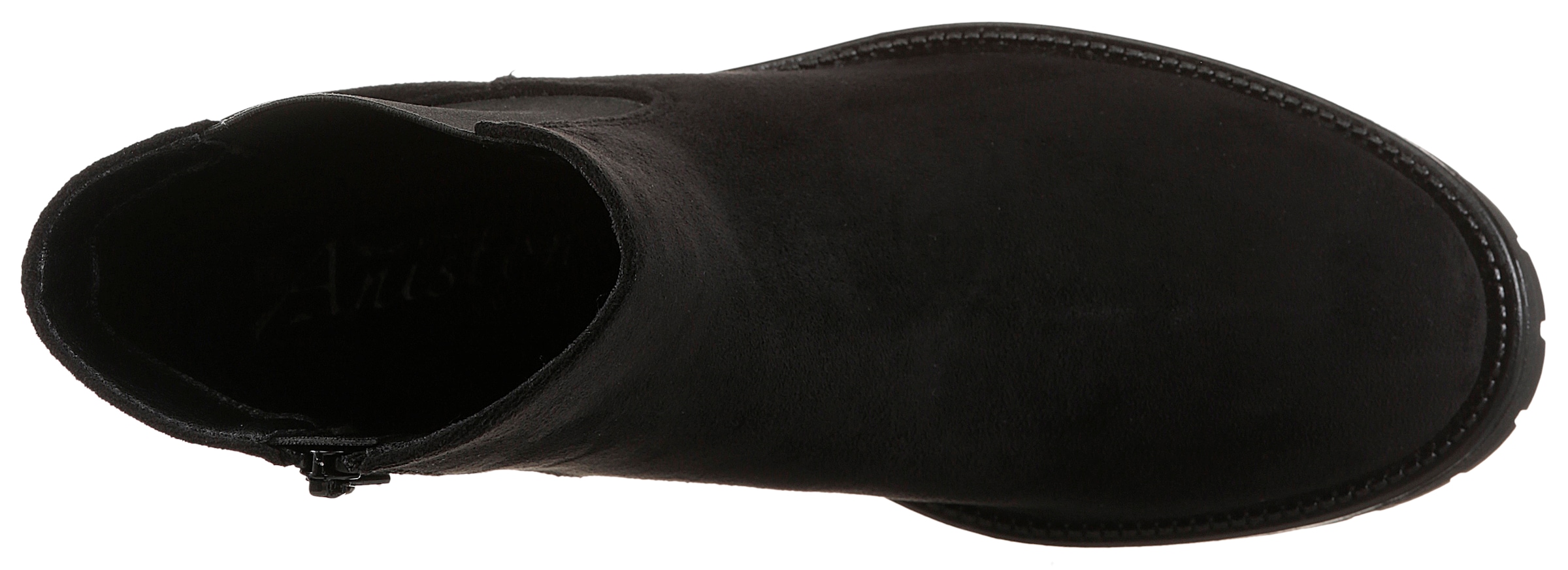 Aniston SHOES Chelseaboots, Stiefelette mit Reißverschluss und Stretcheinsatz - NEUE KOLLEKTION