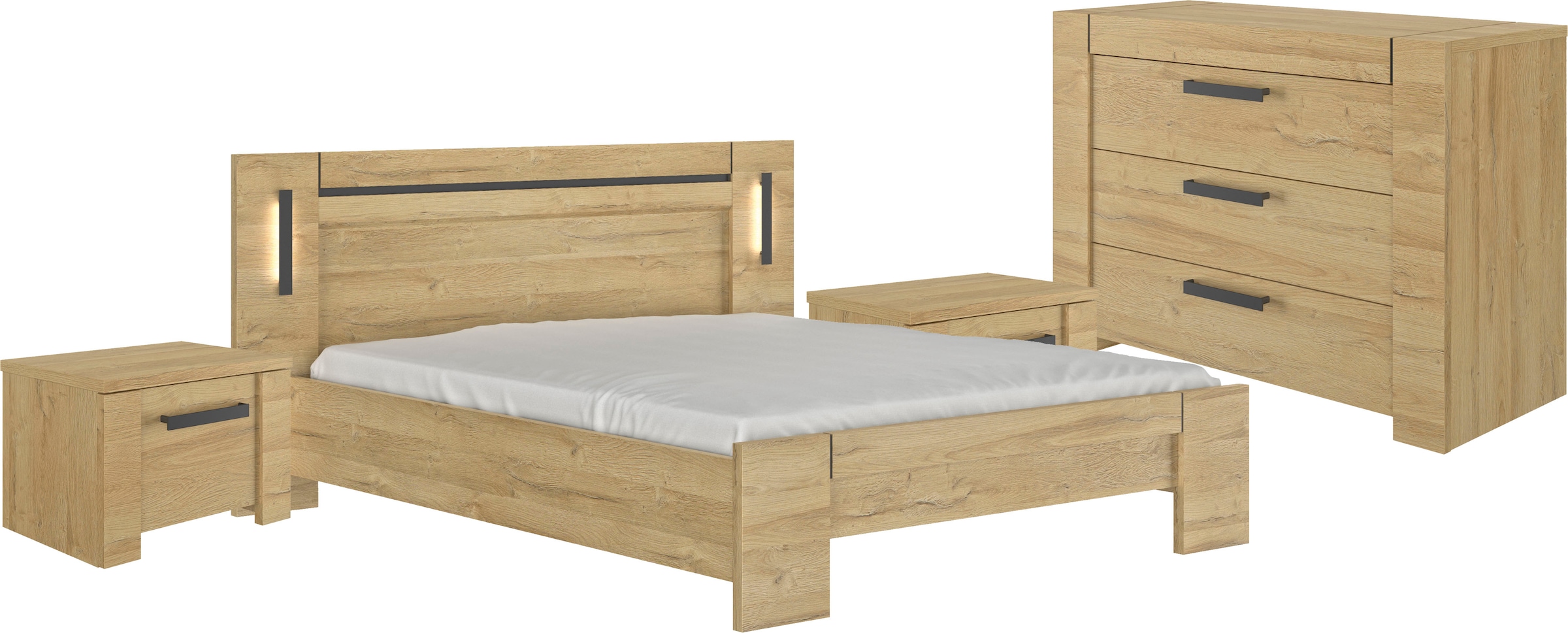Gami Schlafzimmer-Set »Sofia« 4 Stk. tlg.