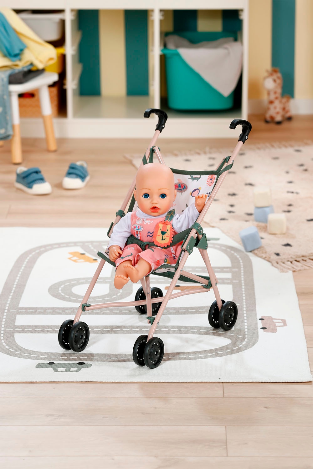 Baby Born Puppenbuggy »Dschungel-Design«, mit Tasche