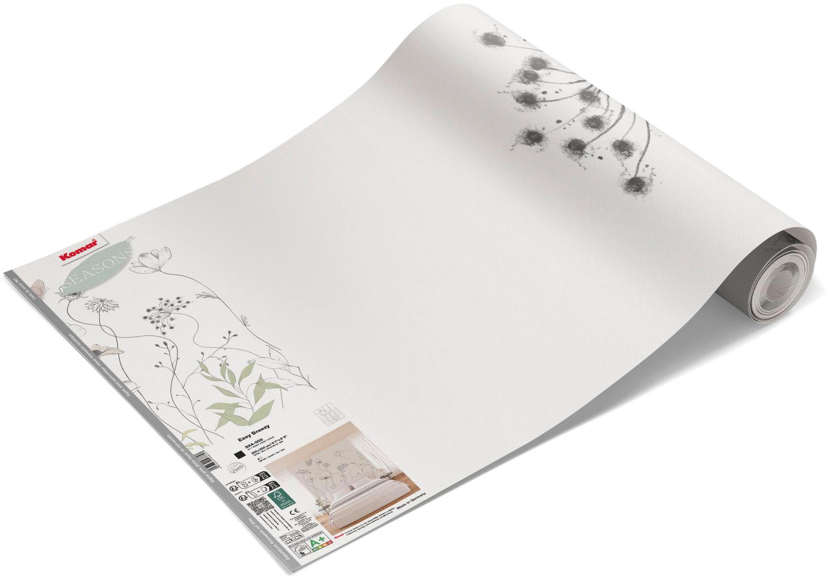 Komar Fototapete »Digitaldruck Vlies Fototapete - Easy Breezy - Größe 200 x 250 cm« Motiv | bedruckt glatt