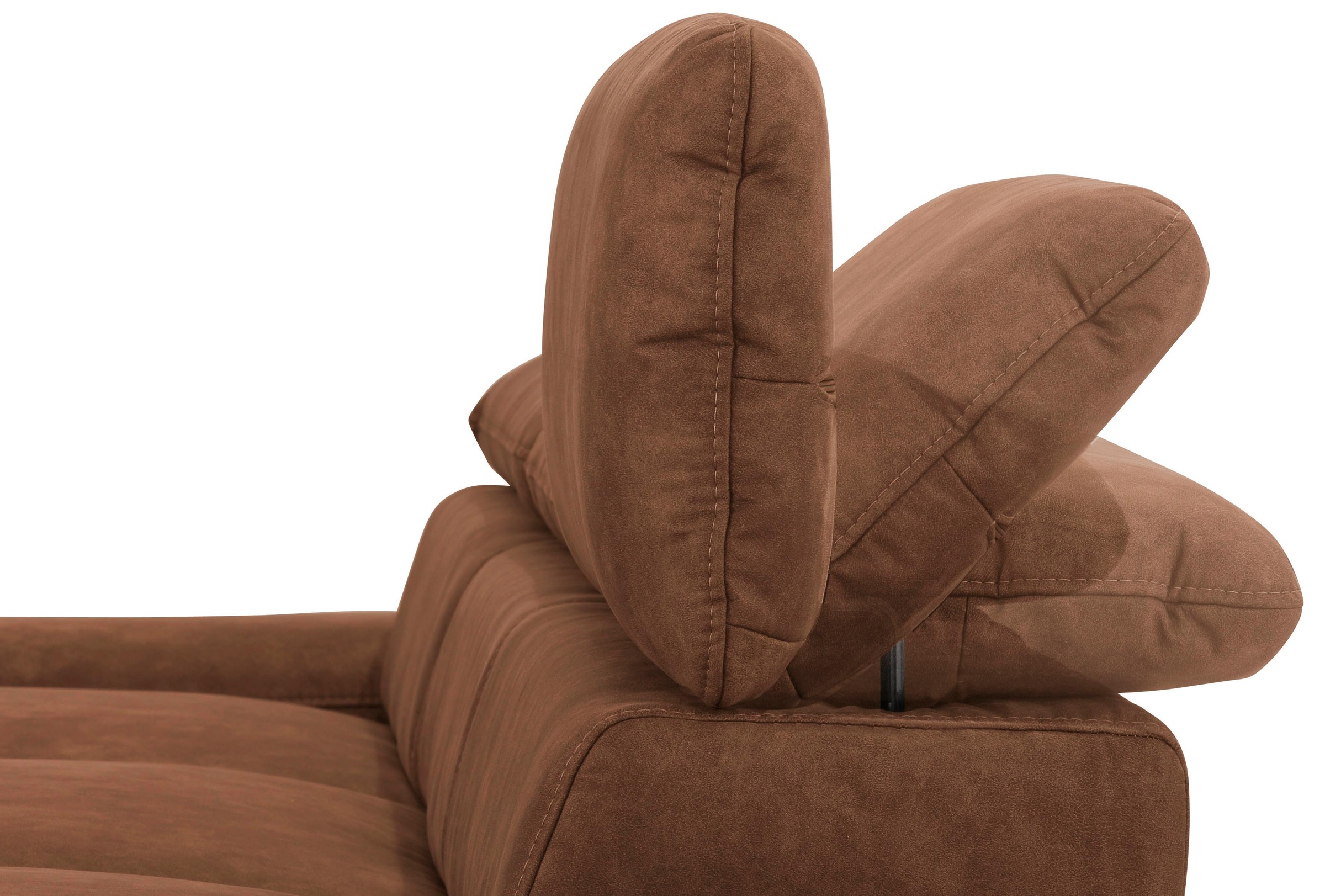 Home affaire Ecksofa »Alberto L-Form«, mit Kopfteilverstellung, wahlweise mit Bettfunktion