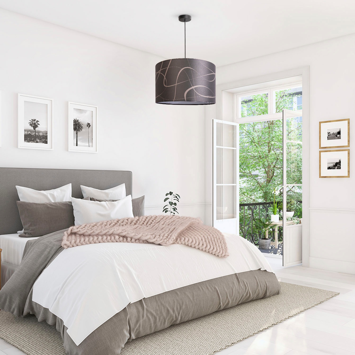 Paco Home Pendelleuchte »Hugo Tribal«, Leuchtmittel E27   ohne Leuchtmittel günstig online kaufen