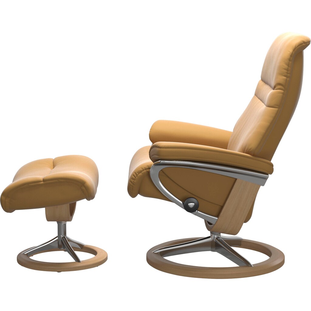 Stressless® Relaxsessel »Sunrise«, (Set, Relaxsessel mit Hocker)