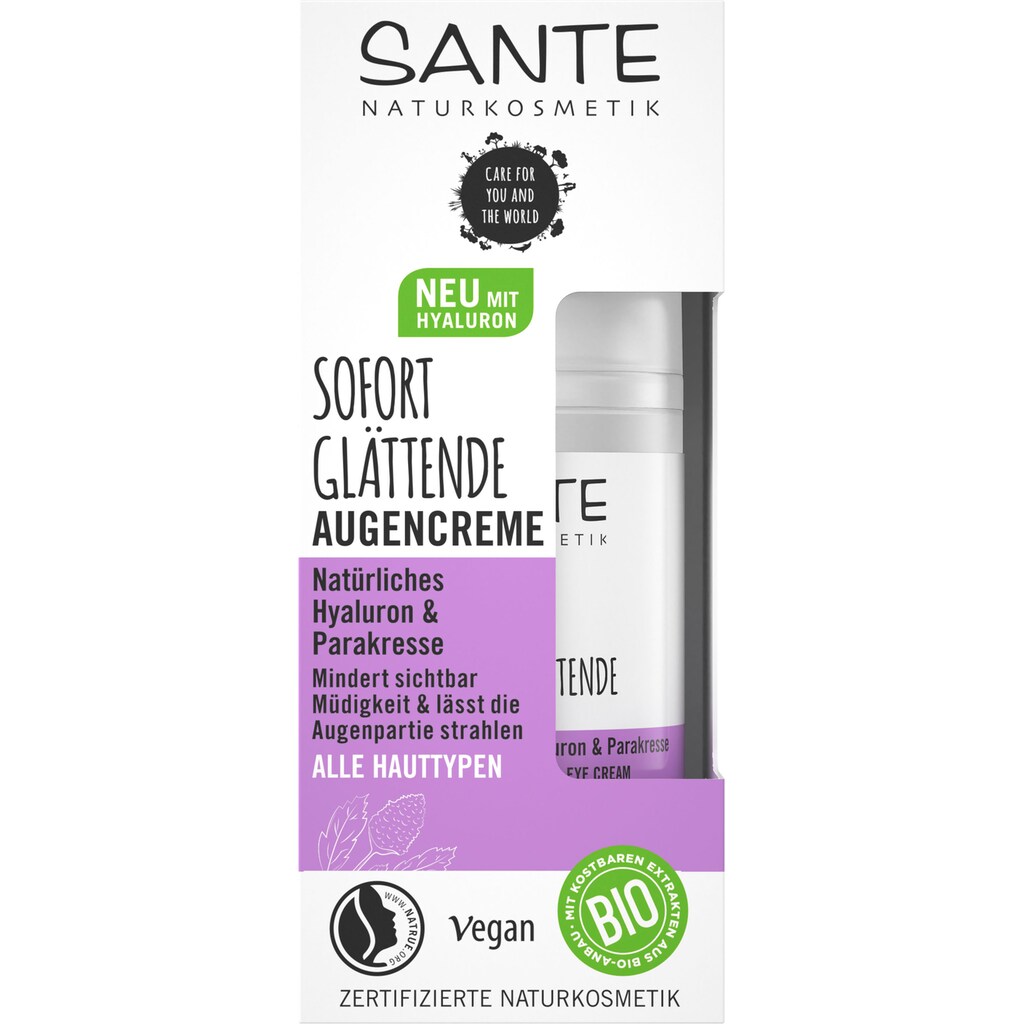 SANTE Augencreme »Sofort Glättende Augencreme«