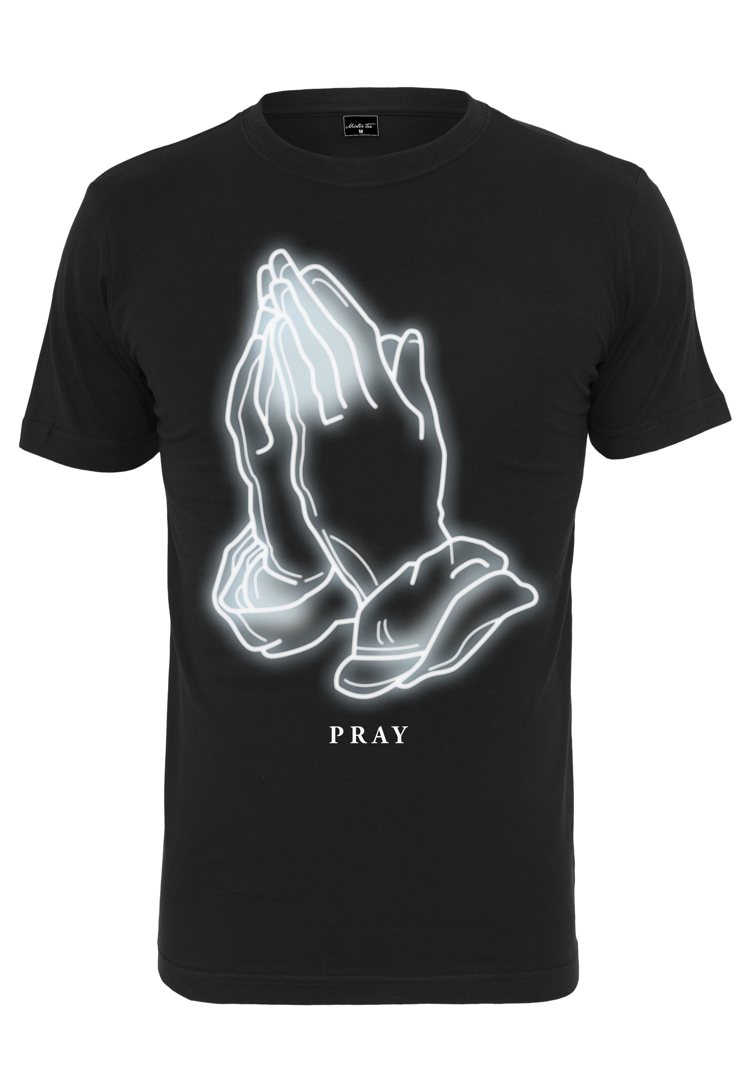 Tee« Pray Kurzarmshirt MisterTee Glow tlg.) (1 »Herren