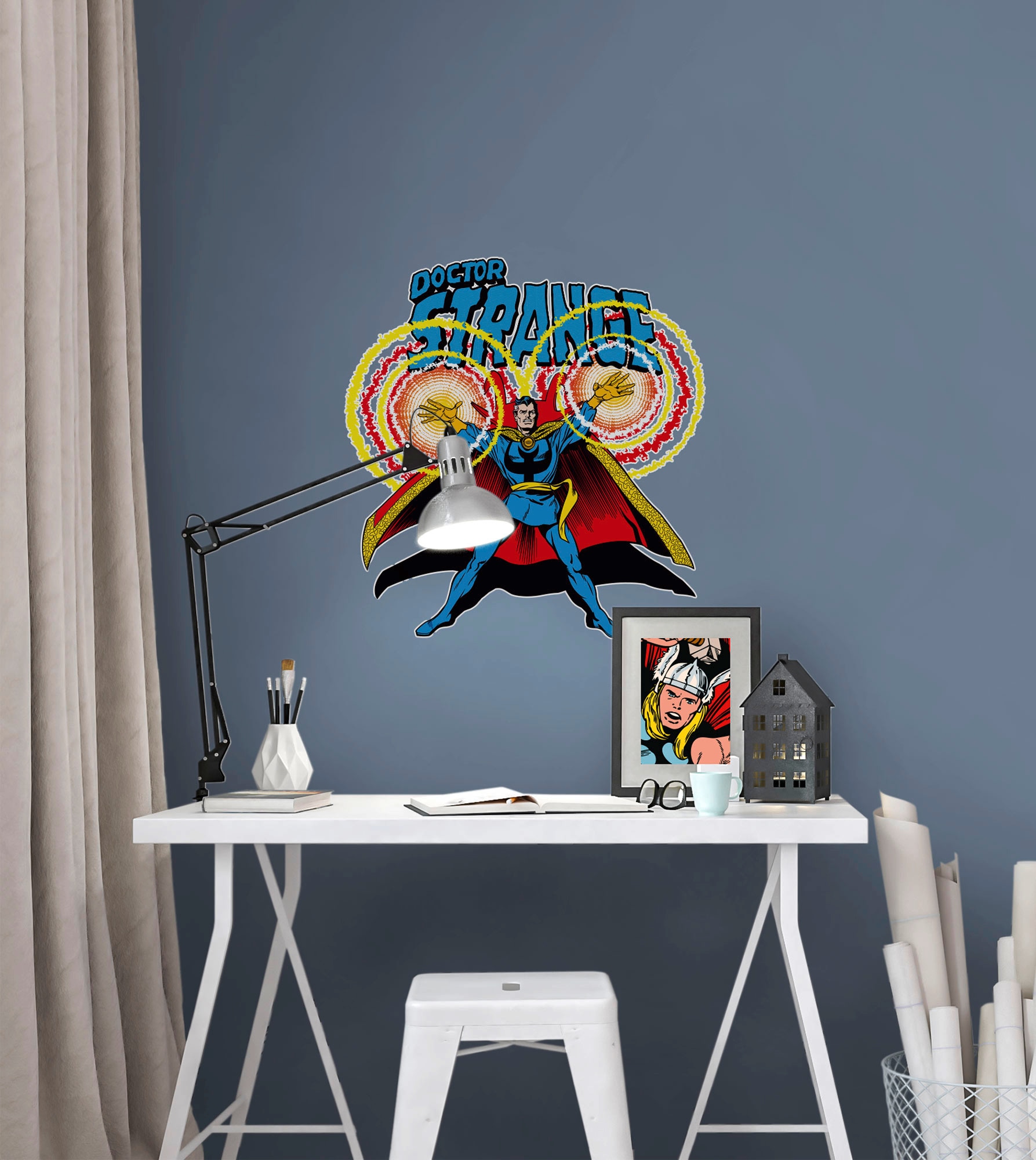 Komar Wandtattoo »Doctor Strange Comic Classic - Größe 50 x 70 cm«, (1 St.), selbstklebend, Wandsticker, Kinderzimmer