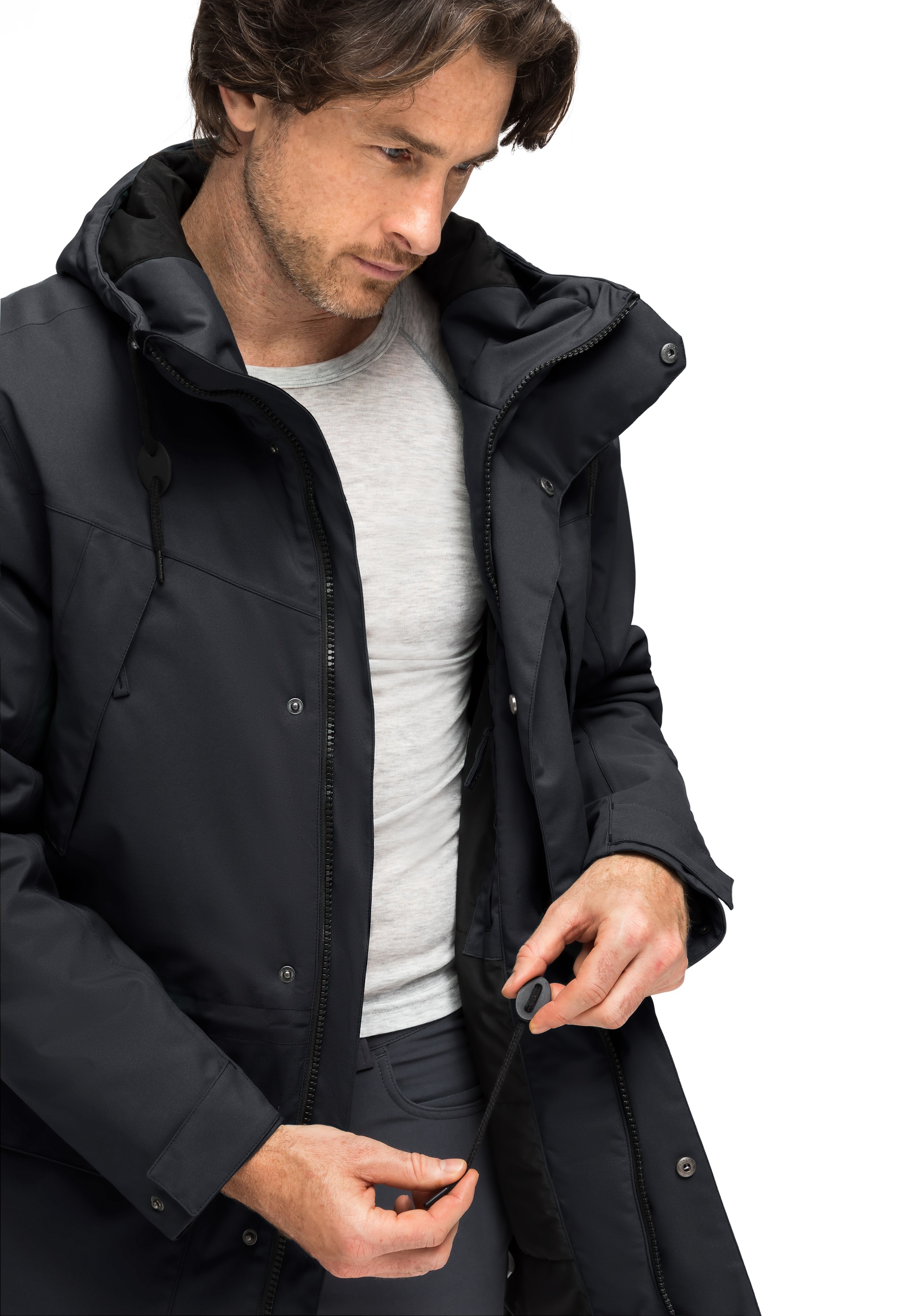 Maier Sports Outdoorjacke »Olle«, warme Herren-Jacke für Wandertouren und Freizeit
