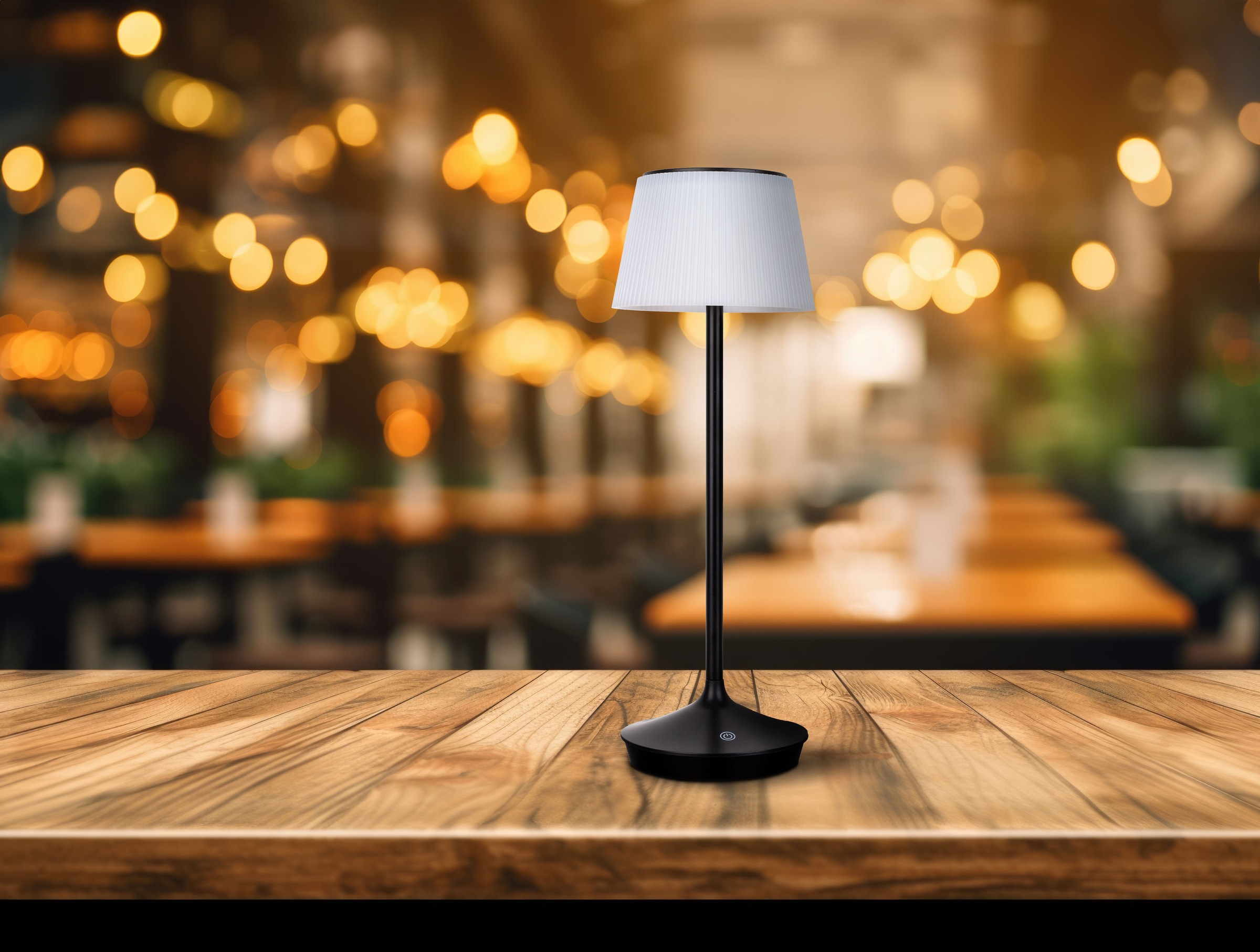 näve LED Tischleuchte »Solarleuchte / Akkuleuchte "EMMI"«, 1 flammig, Leuchtmittel LED-Modul | LED fest integriert, Solarbetrieb, Akkubetrieb, CCT, Berührungssensor, Akkutischleuchte