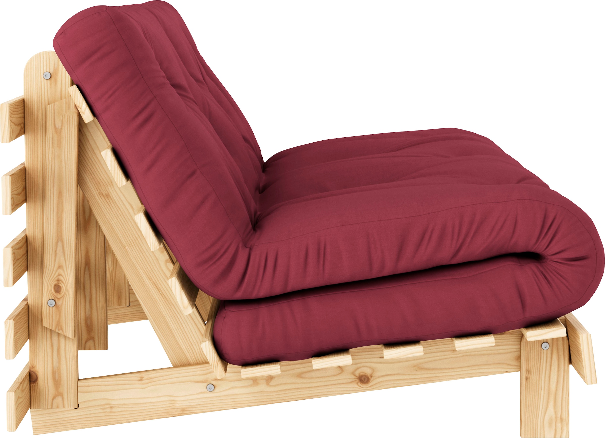 Karup Design Daybed »Roots Schlafsofa, Gästebett, Sofa inkl. Futonmatratze«, Liegefläche 90/140/160 x200 cm, FSC® zertifizierte Kiefer