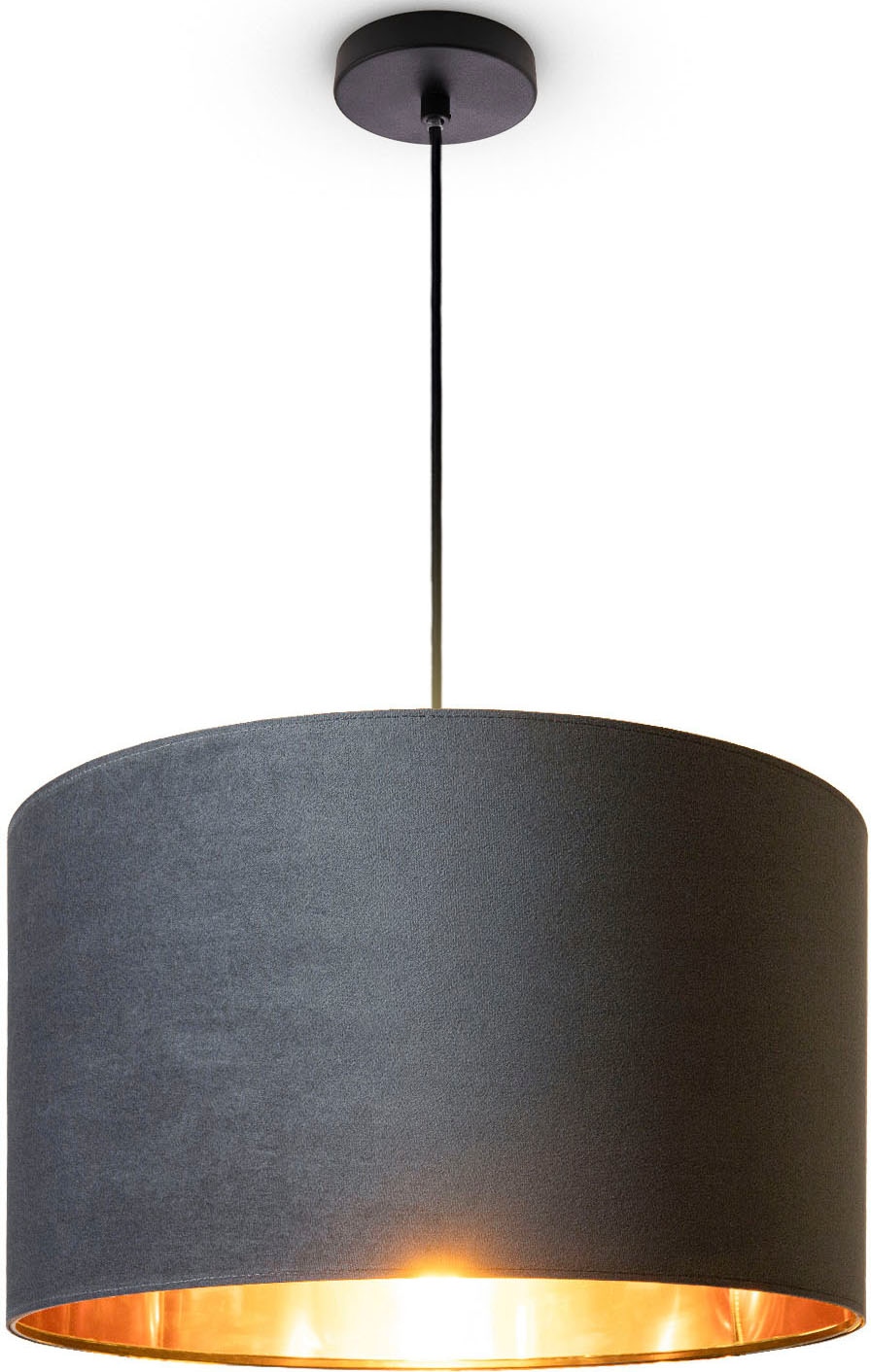 Paco Home Pendelleuchte »Hugo uni Color«, Leuchtmittel E27   ohne Leuchtmit günstig online kaufen