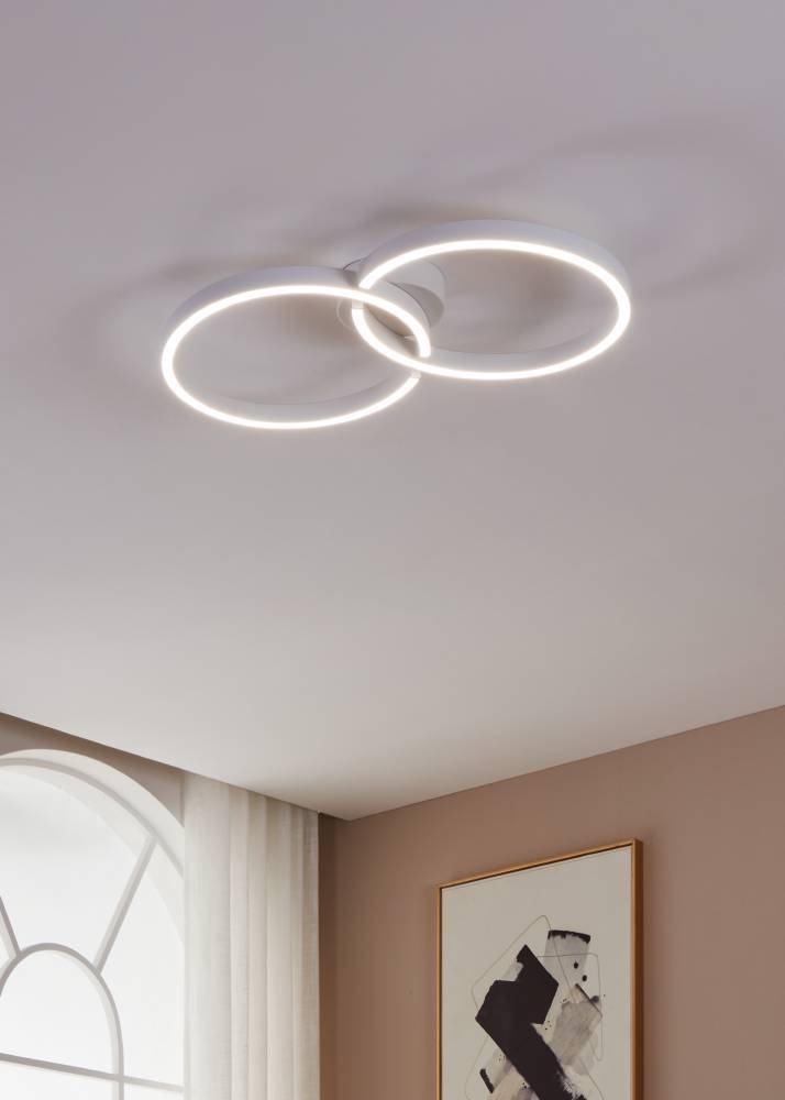EGLO Deckenleuchte »AMANDOLO«, 1 flammig, Leuchtmittel LED-Modul   LED fest günstig online kaufen
