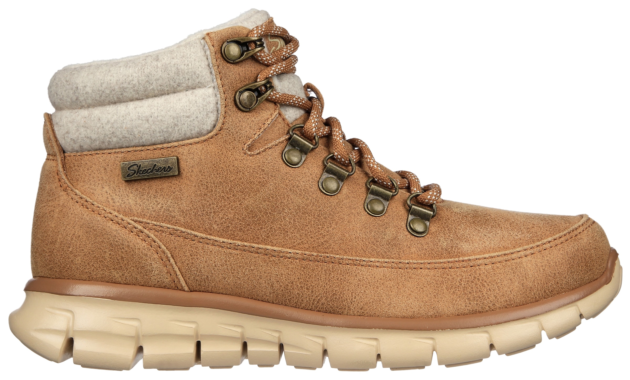 Skechers Winterboots »SYNERGY-COOL SEEKER«, Trekkingschuh, Winterstiefel mit rutschhemmender Laufsohle