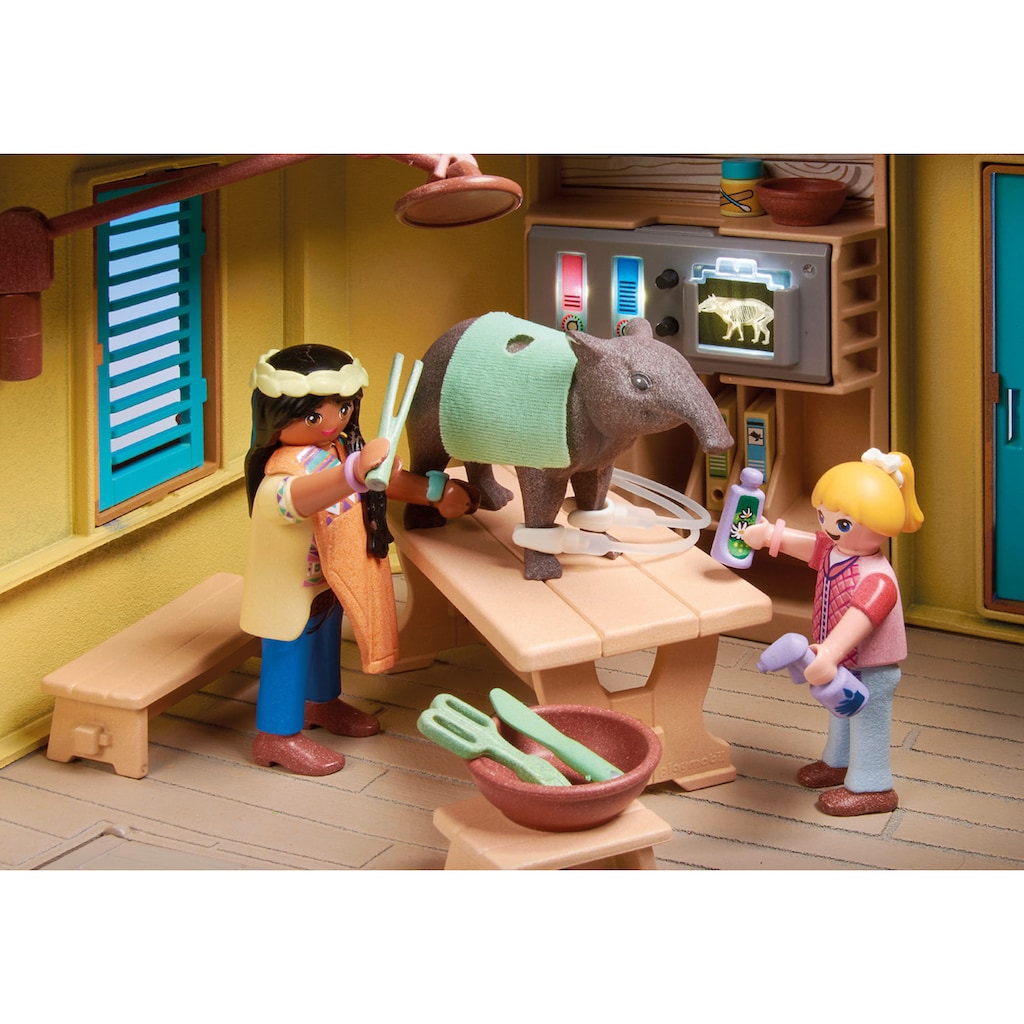 Playmobil® Konstruktions-Spielset »Wiltopia - Tierpflegestation (71007), Wiltopia«, (347 St.)