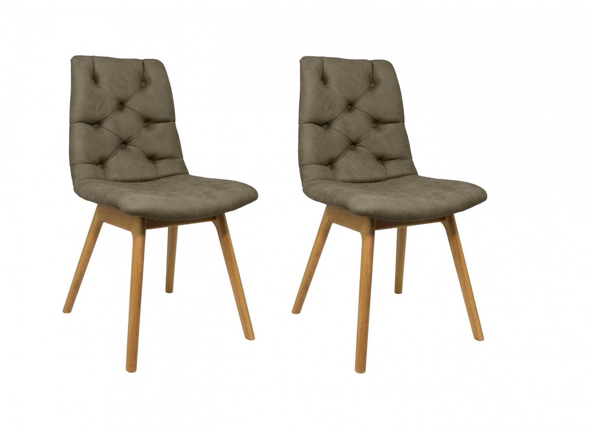 andas 4-Fußstuhl »Ramon« (Set) 2 Stk.mit Massivholzbeinen, verschiedene Sto günstig online kaufen