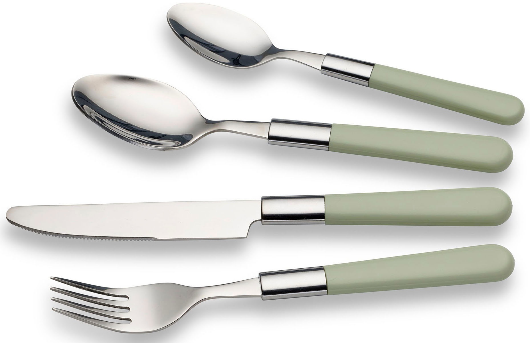 ECHTWERK Besteck-Set »Bistro Besteck Set, Campingbesteck«, (Set, 16 tlg.), Picknickbesteck
