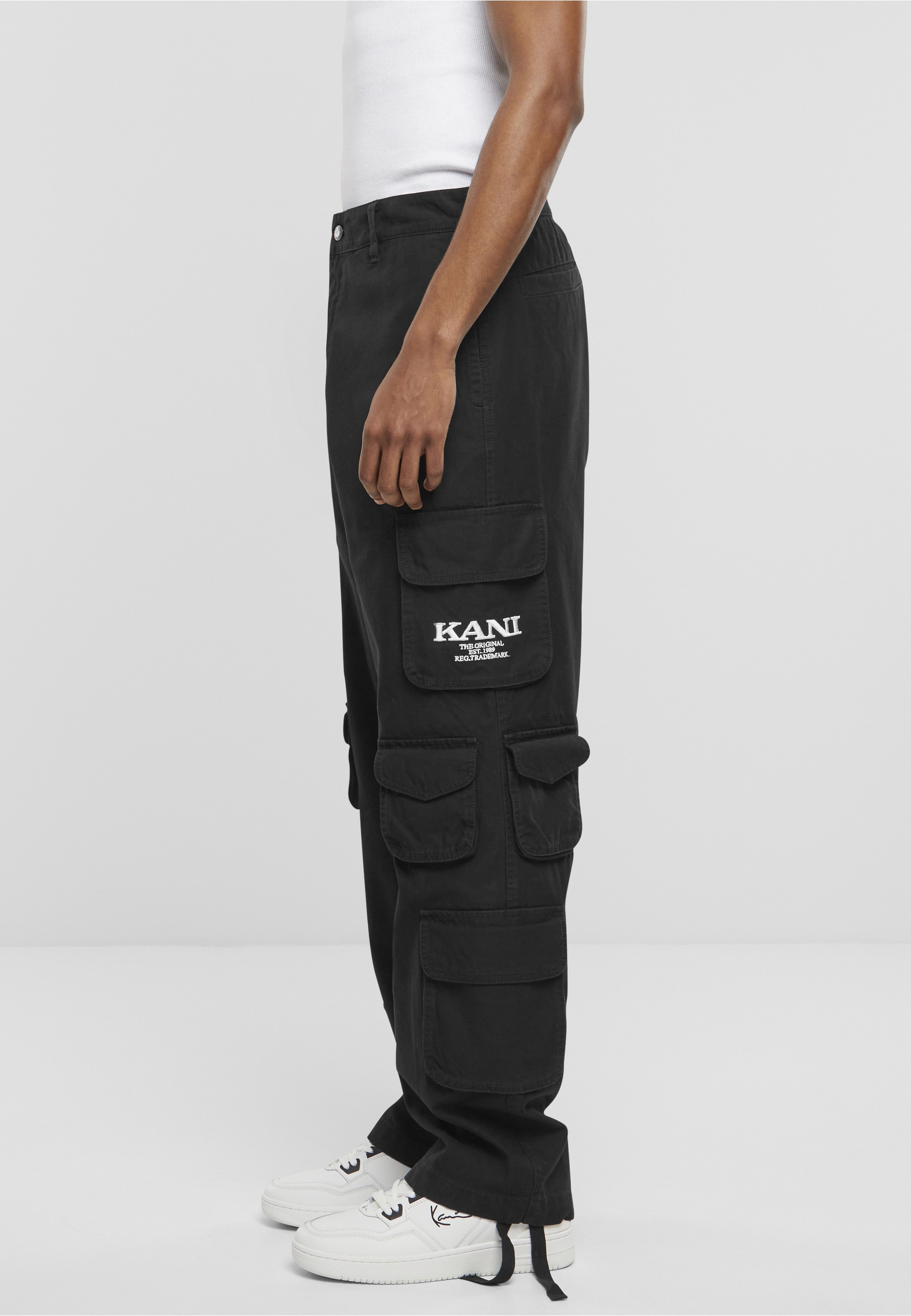 Karl Kani Cargohose »Karl Kani Herren Karl Kani Retro Washed Cargo Pants«
