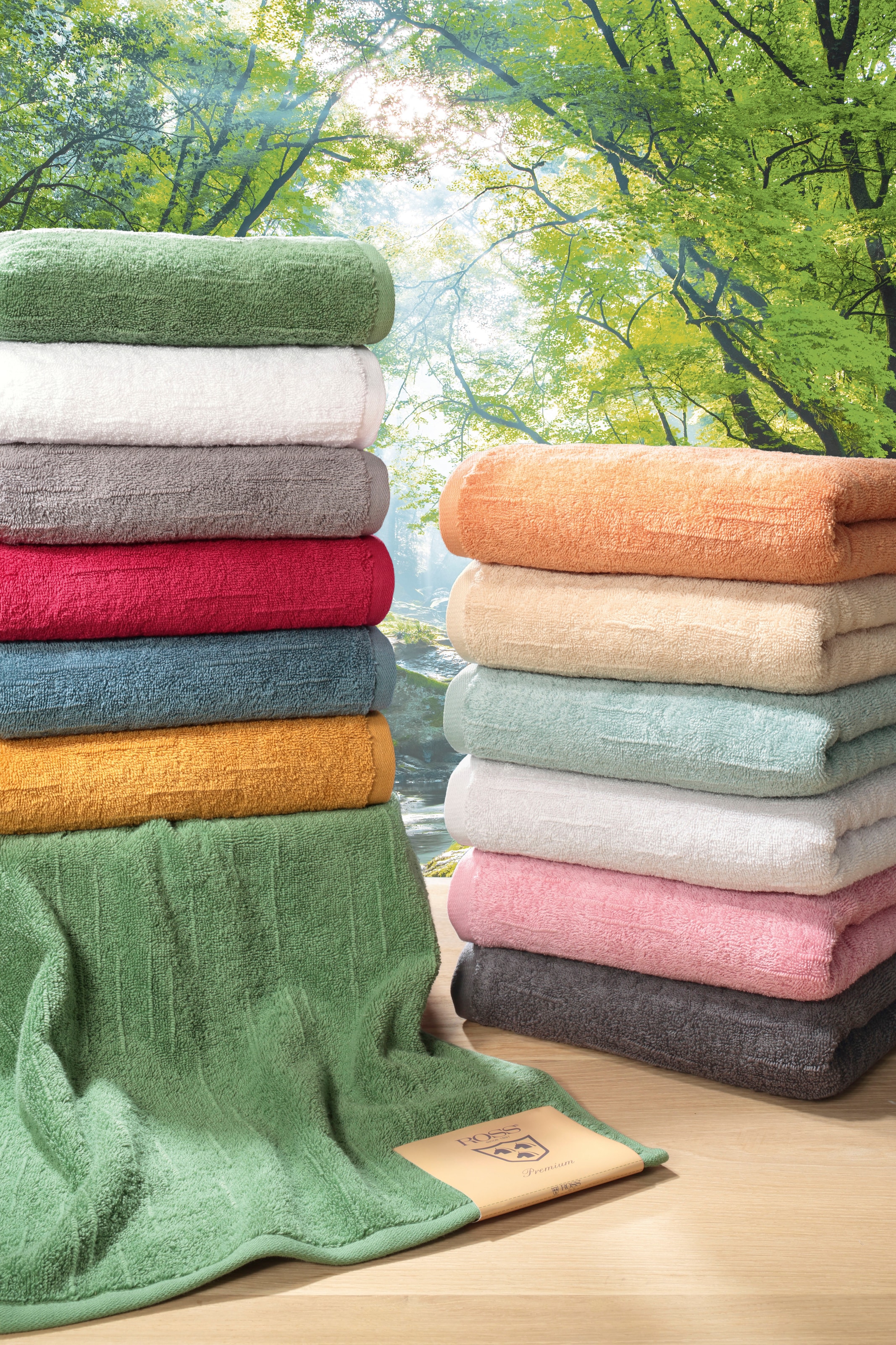 ROSS Handtuch schnell bestellen und bequem Baumwolle (2 St.), »Premium«, 100