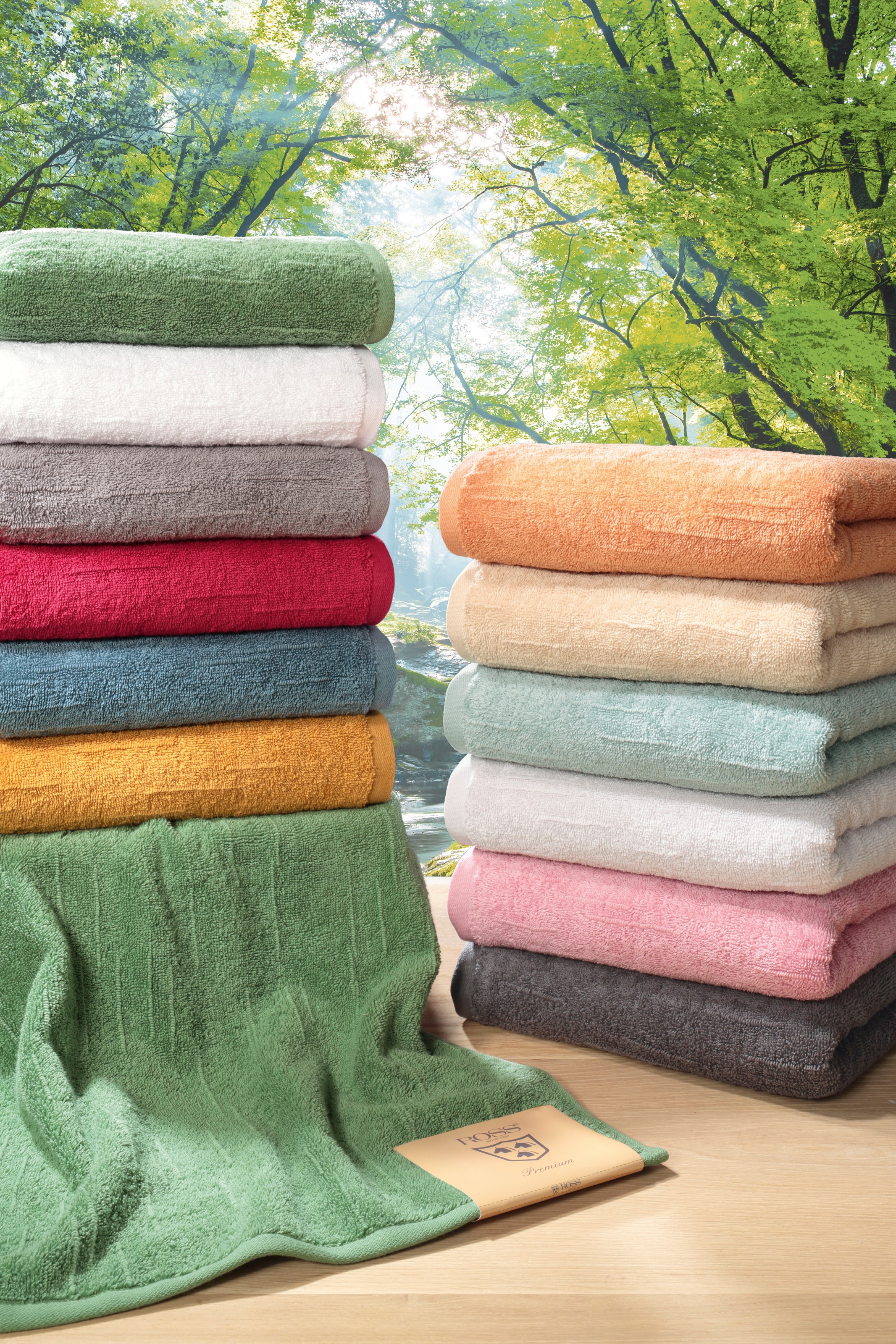 ROSS Gästehandtuch »Premium«, (6 St.), 100% Baumwolle günstig online kaufen