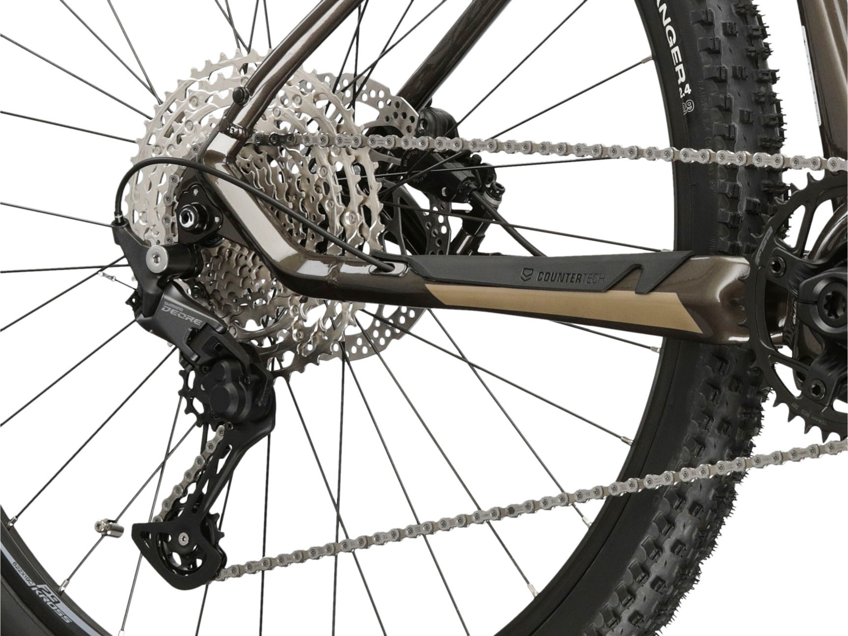 Kross E-Bike »KROSS E-MTB Level Boost 2.0 29" braun«, 11 Gang, Shimano, DEORE M5100, Mittelmotor 250 W, Pedelec, Elektrofahrrad für Damen und Herren