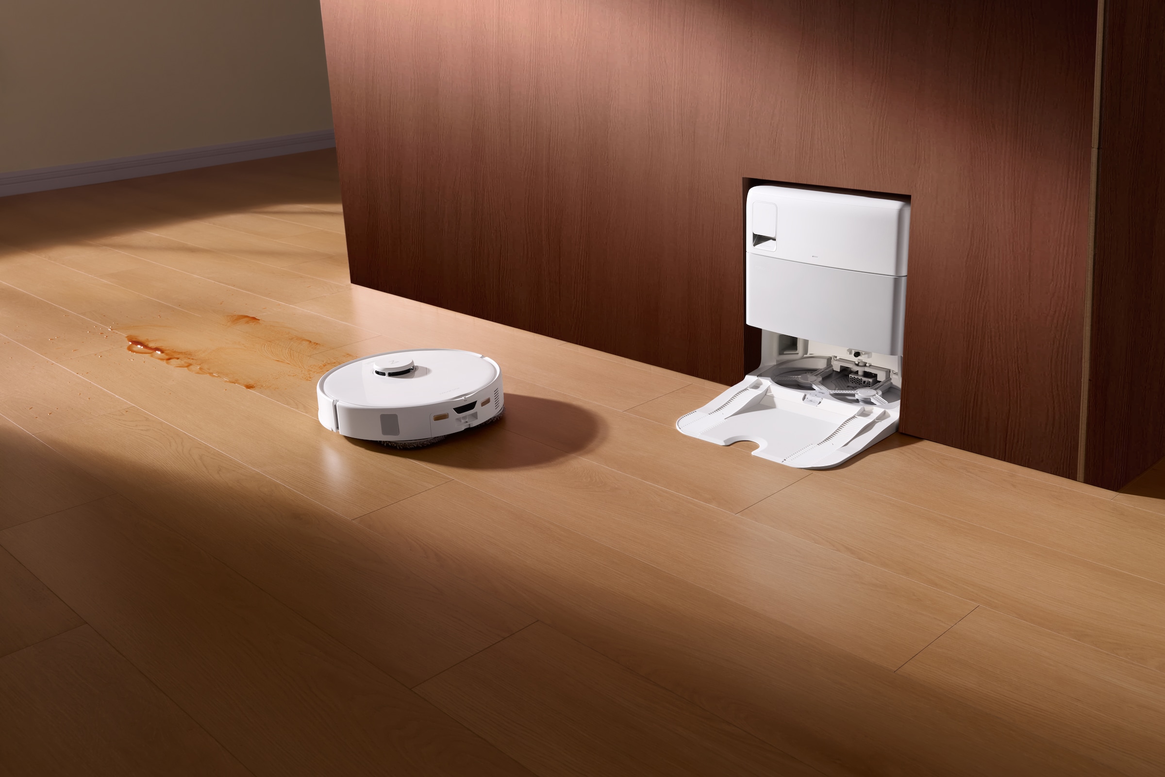 Roborock Saugroboter »Roborock Qrevo Edge 5V1 mit Wischfunktion, mehrstöckige Kartierung« intelligente Software, präzise Raumzuordnung, individ. Reinigungspläne