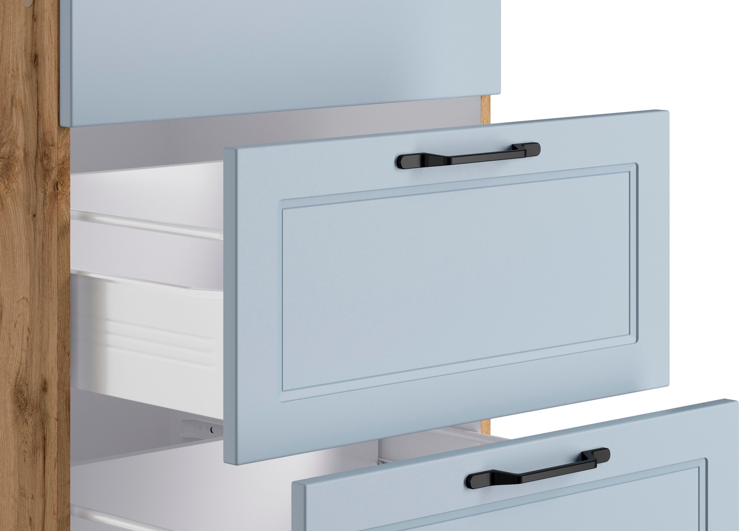 KOCHSTATION Winkelküche »KS-Lana«, Stellbreite 240/380 cm, wahlweise mit E-Geräten