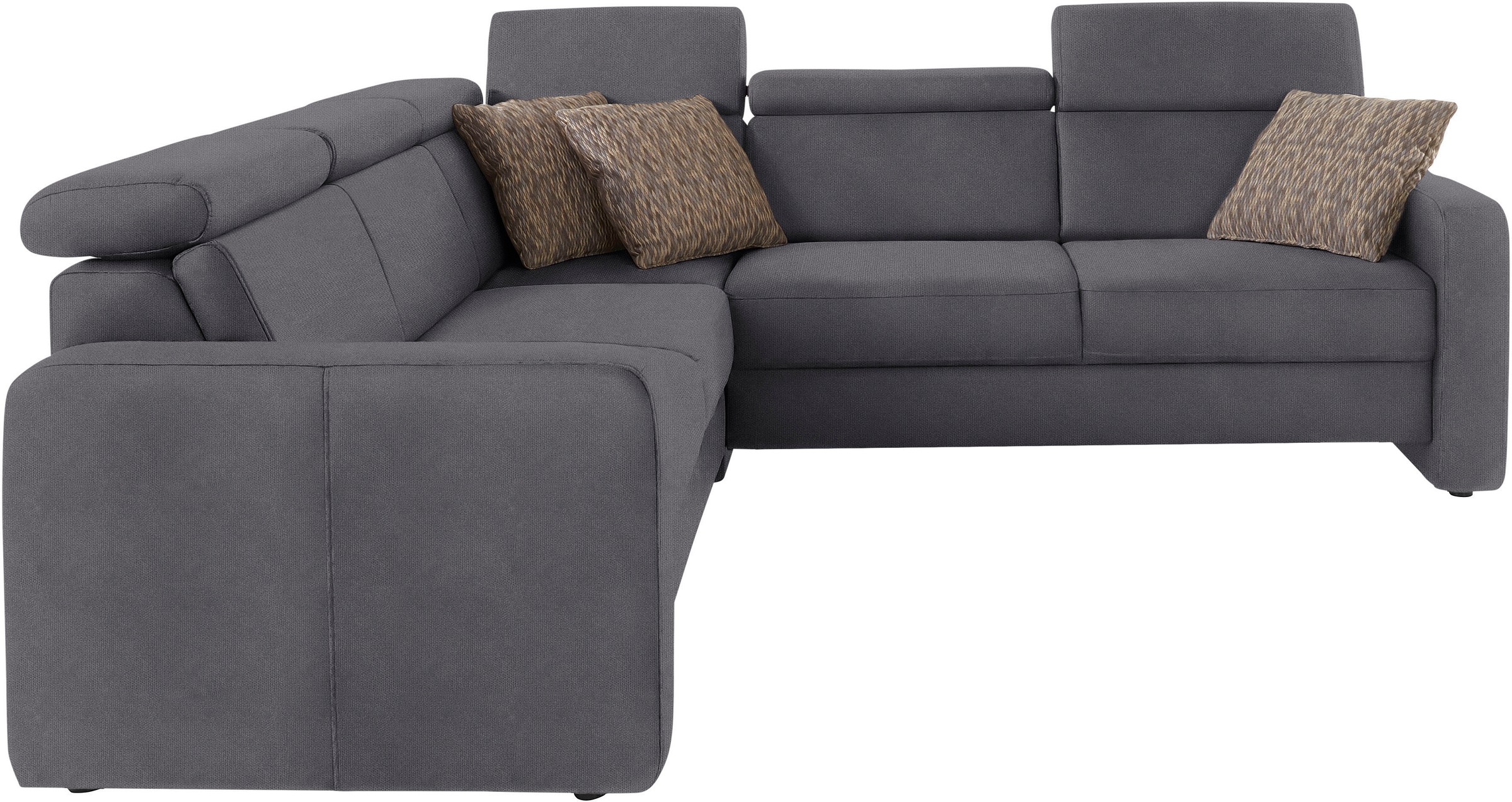 sit&more Ecksofa »Bologna L-Form«, Kopfteilverstellung, wahlweise mit Bettf günstig online kaufen