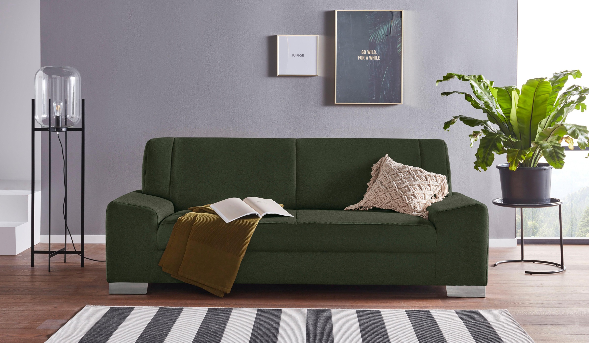 DOMO collection 2-Sitzer »Anzio«, Wahlweise mit Federkern