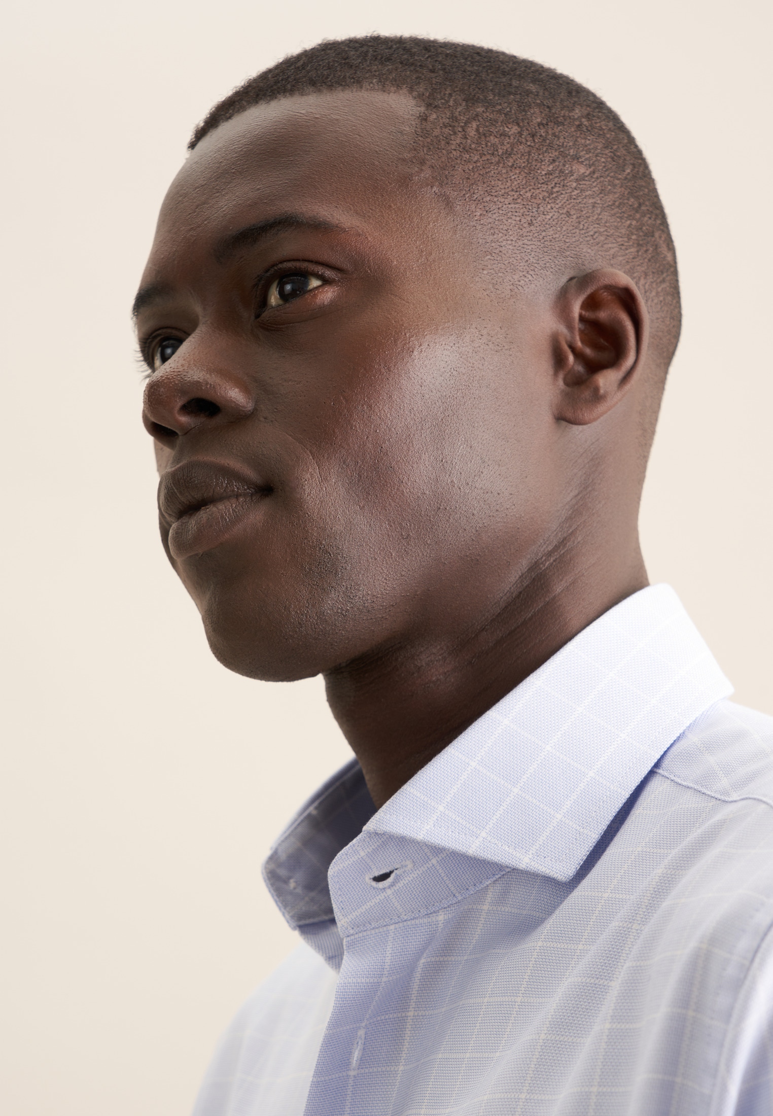 seidensticker Businesshemd »Regular« Regular 1/1 Kentkragen Karo