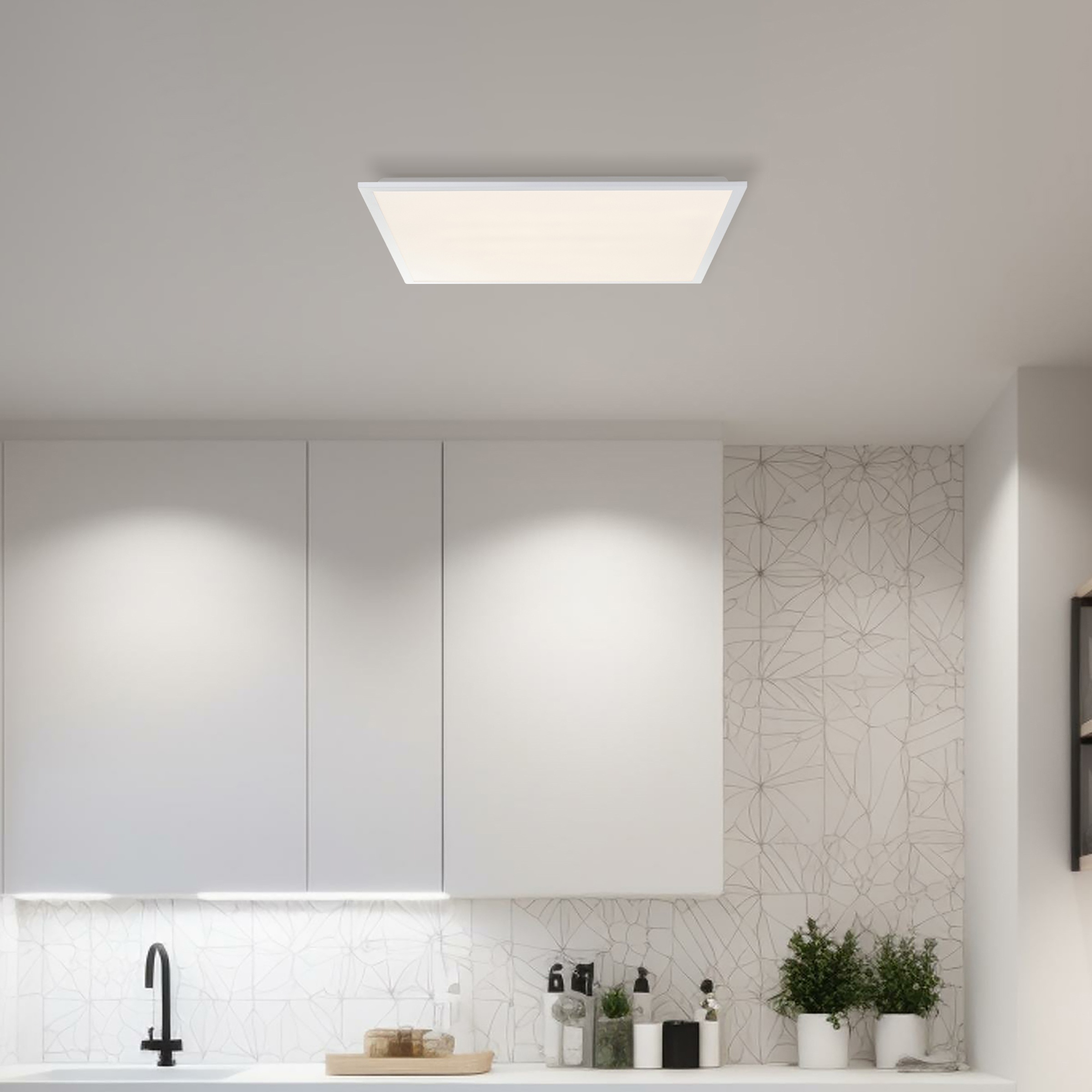 Brilliant LED Deckenleuchte »Briston« LED-Modul 1 Stk. warmweiß - kaltweiß günstig online kaufen