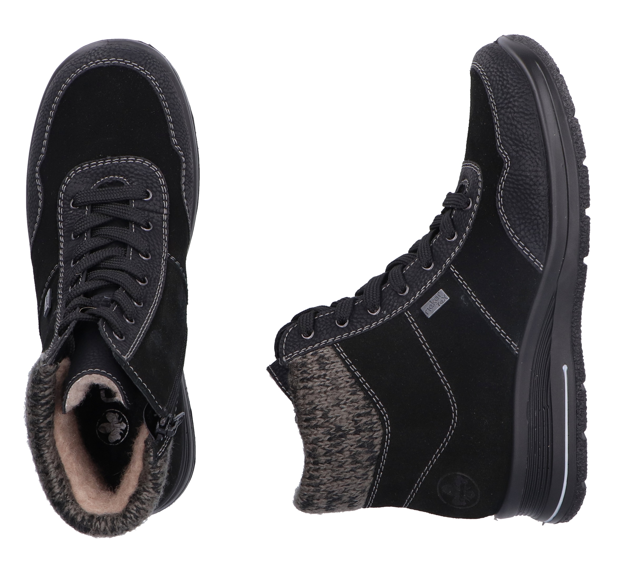 Rieker Winterboots, Stiefelette, Outdoorboots mit wasserabweisender riekerTEX-Membran