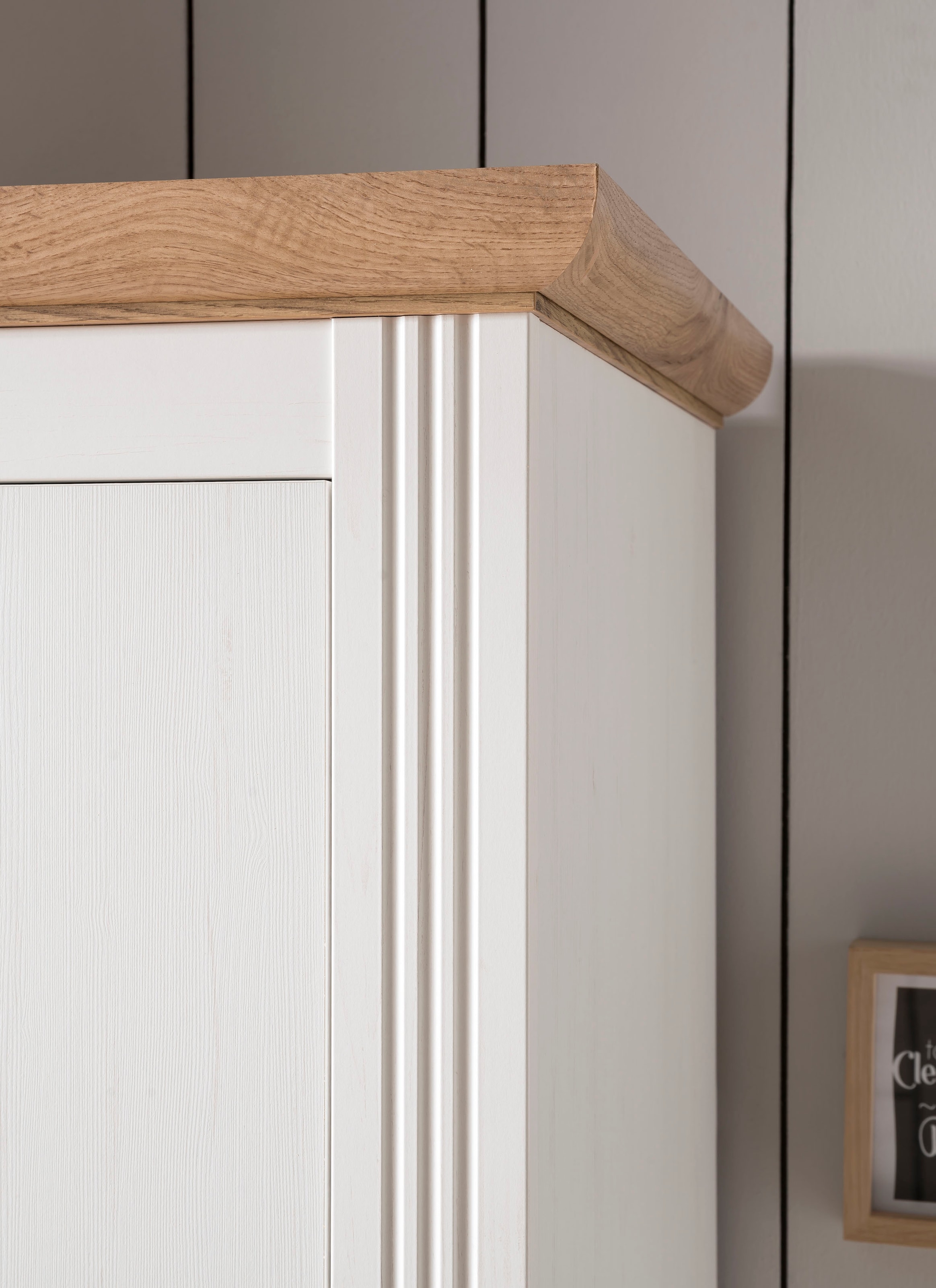 KOCHSTATION Hochschrank »Westminster«, im romantischen Landhausstil, Höhe 202 cm