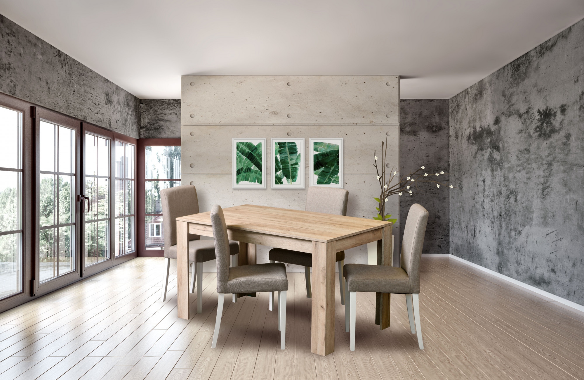 INOSIGN Esstisch »Itaka«, Breite 135 cm günstig online kaufen