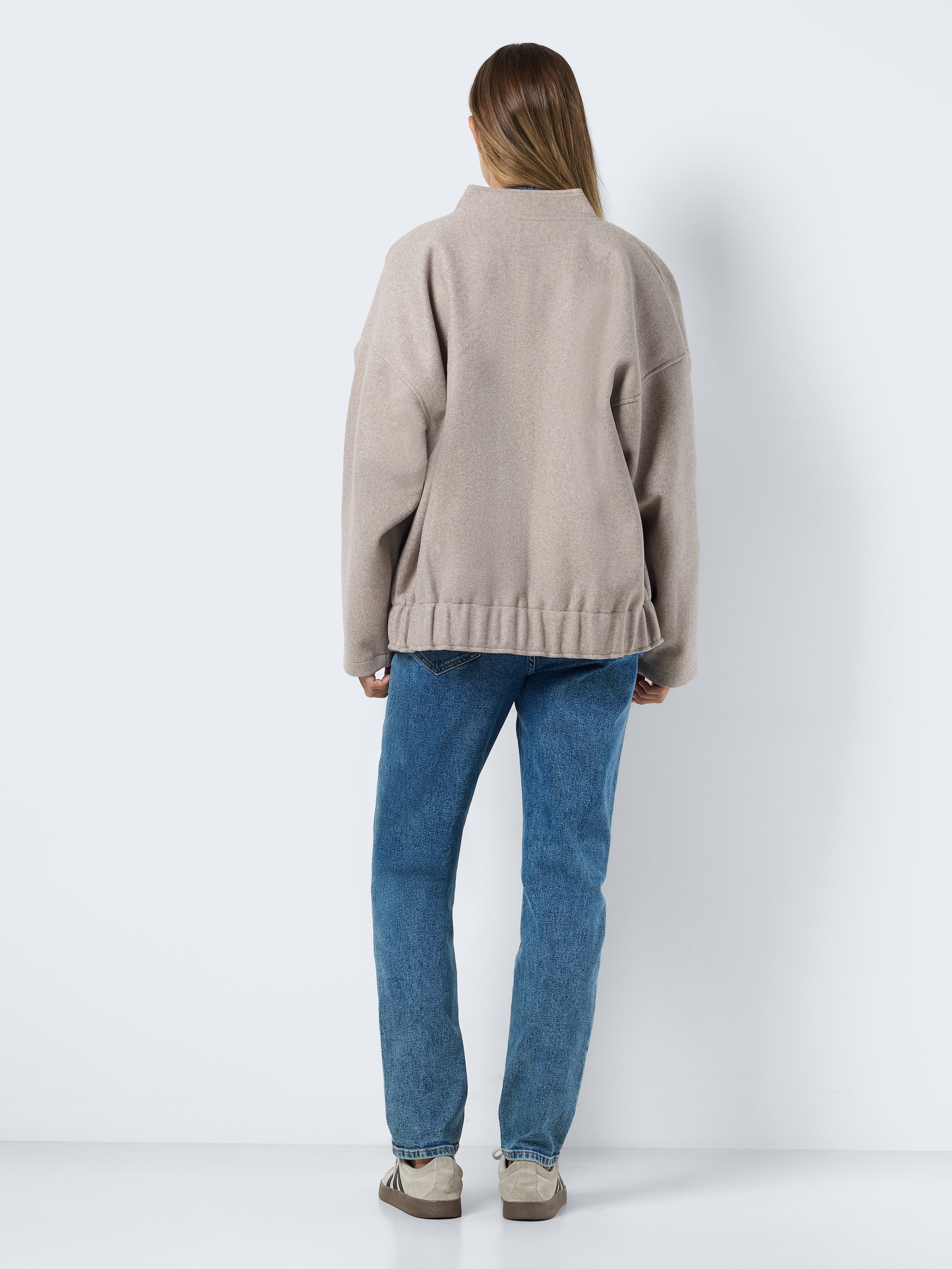 Noisy may Blusenjacke »NMHALSTON L/S BOMBER JACKET WVN NOOS«