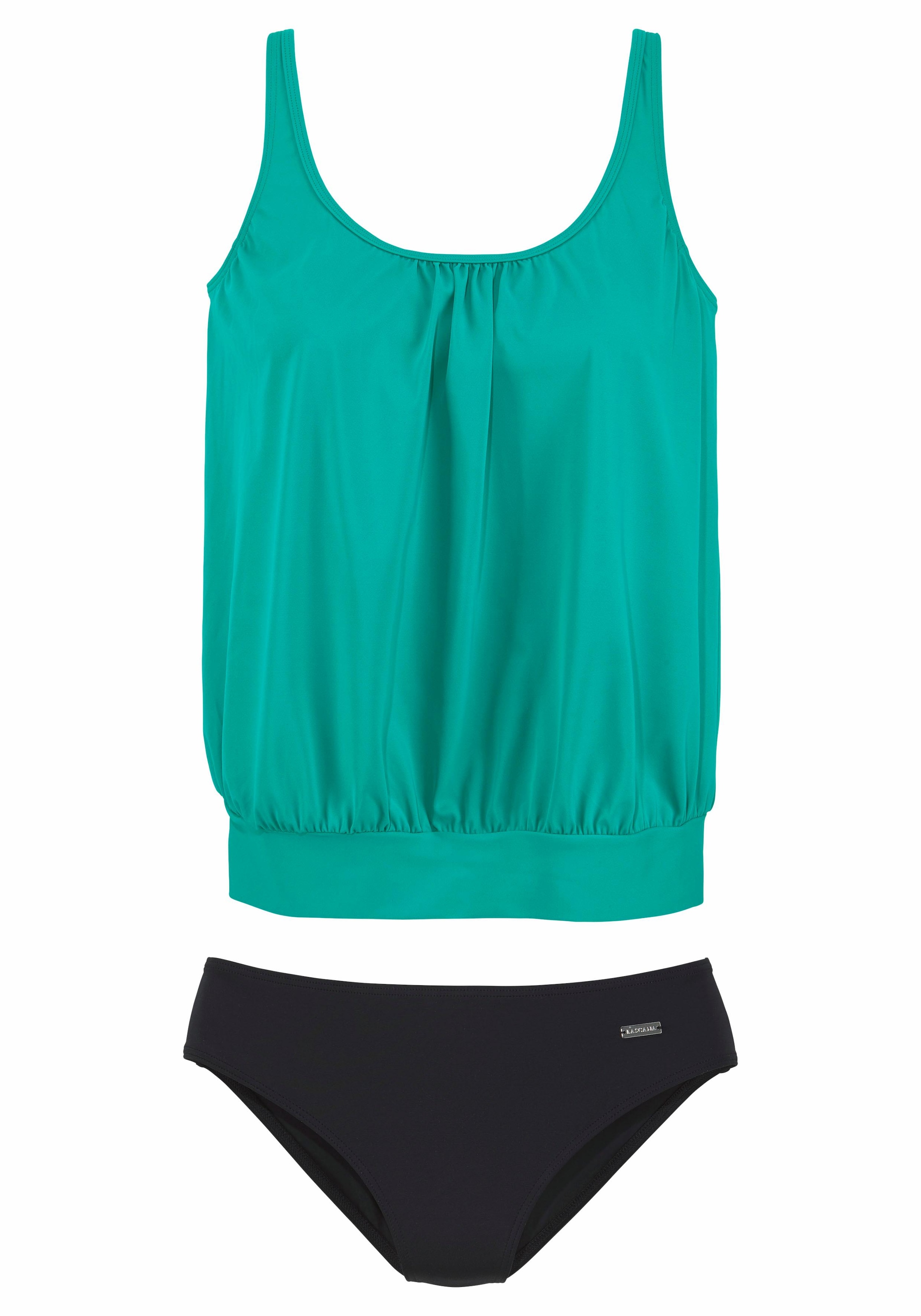 LASCANA Oversize-Tankini, mit Raffung