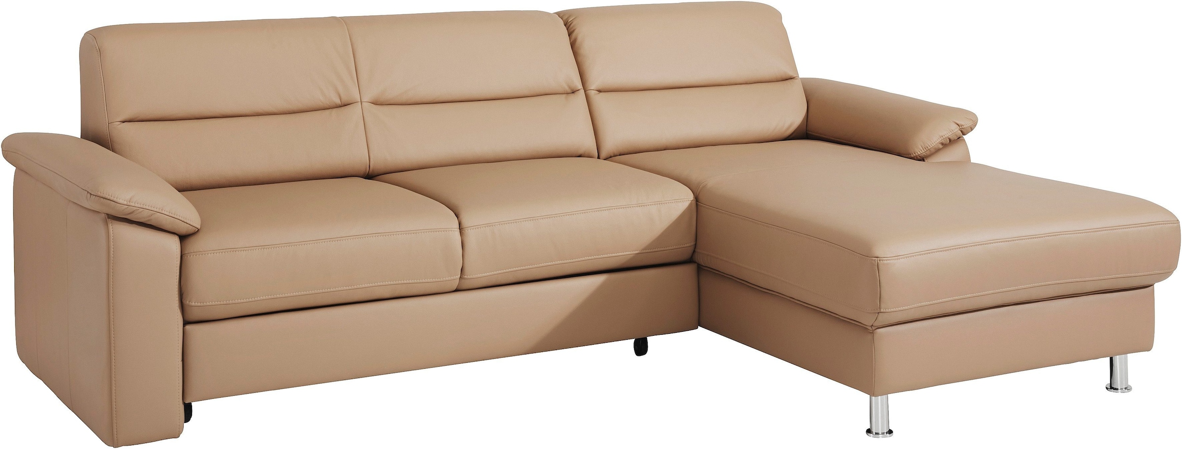 sit&more Ecksofa »Top Ascara L-Form«, inklusive Boxspring/Federkern-Polsterung, komfortablem Federkern