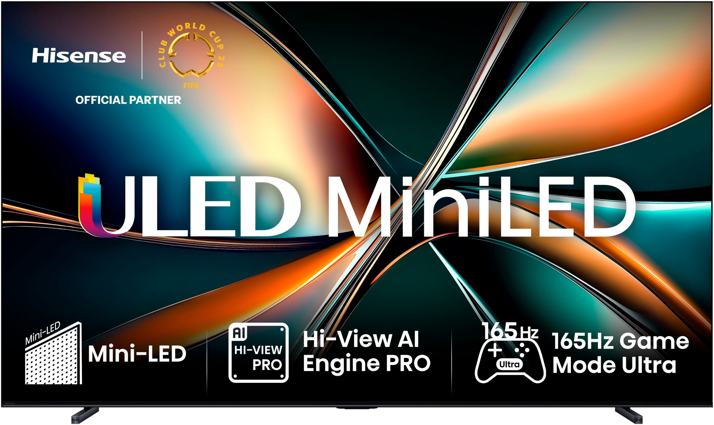 Hisense QLED Mini LED-Fernseher »85U7Q«, 4K Ultra HD, Smart-TV, 4K UHD Mini LED