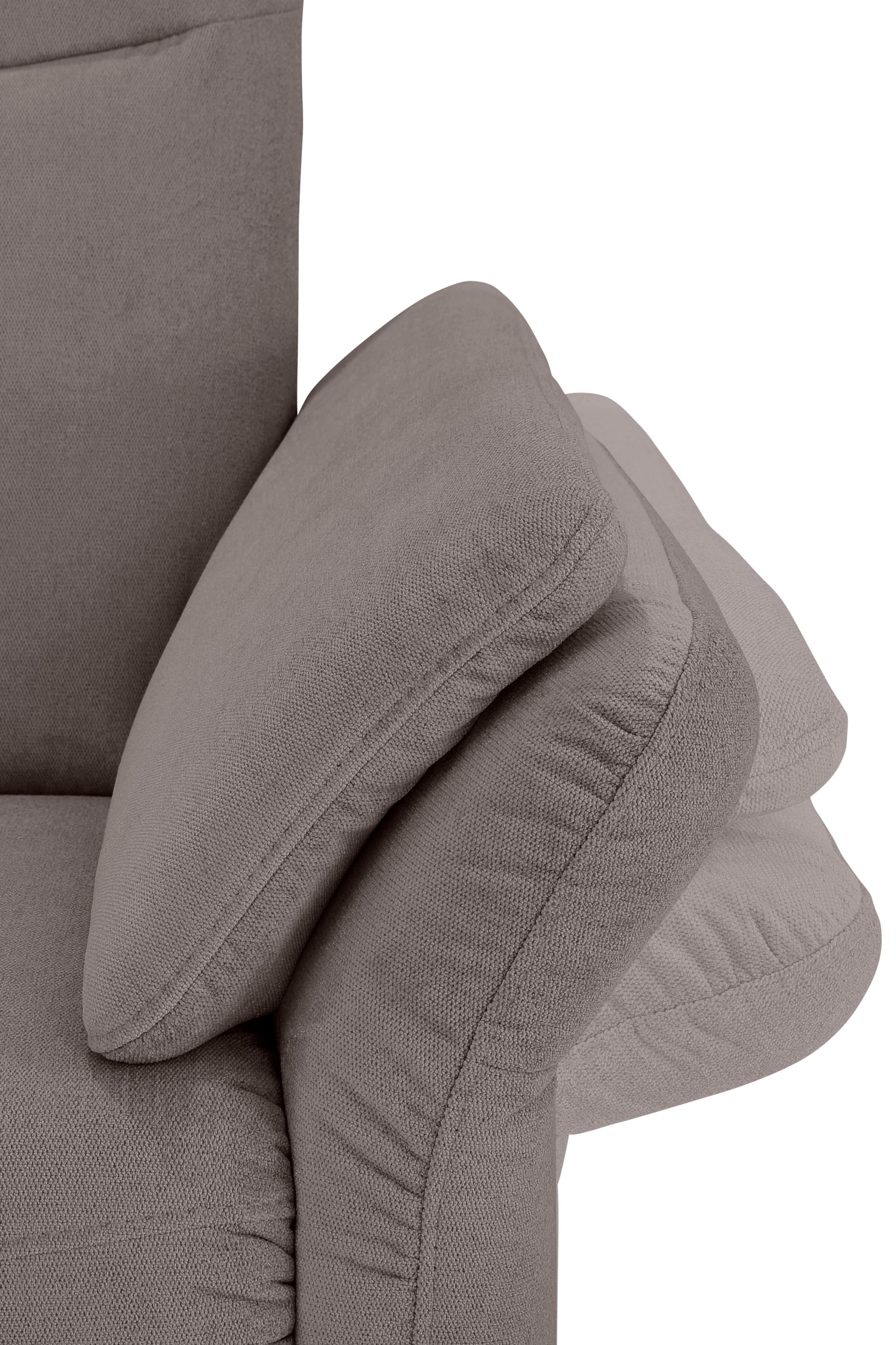 Home affaire Ecksofa »Tahoma L-Form«, mit Armlehnfunktion, wahlweise Bettfunktion, Schublade, Relaxfunktion