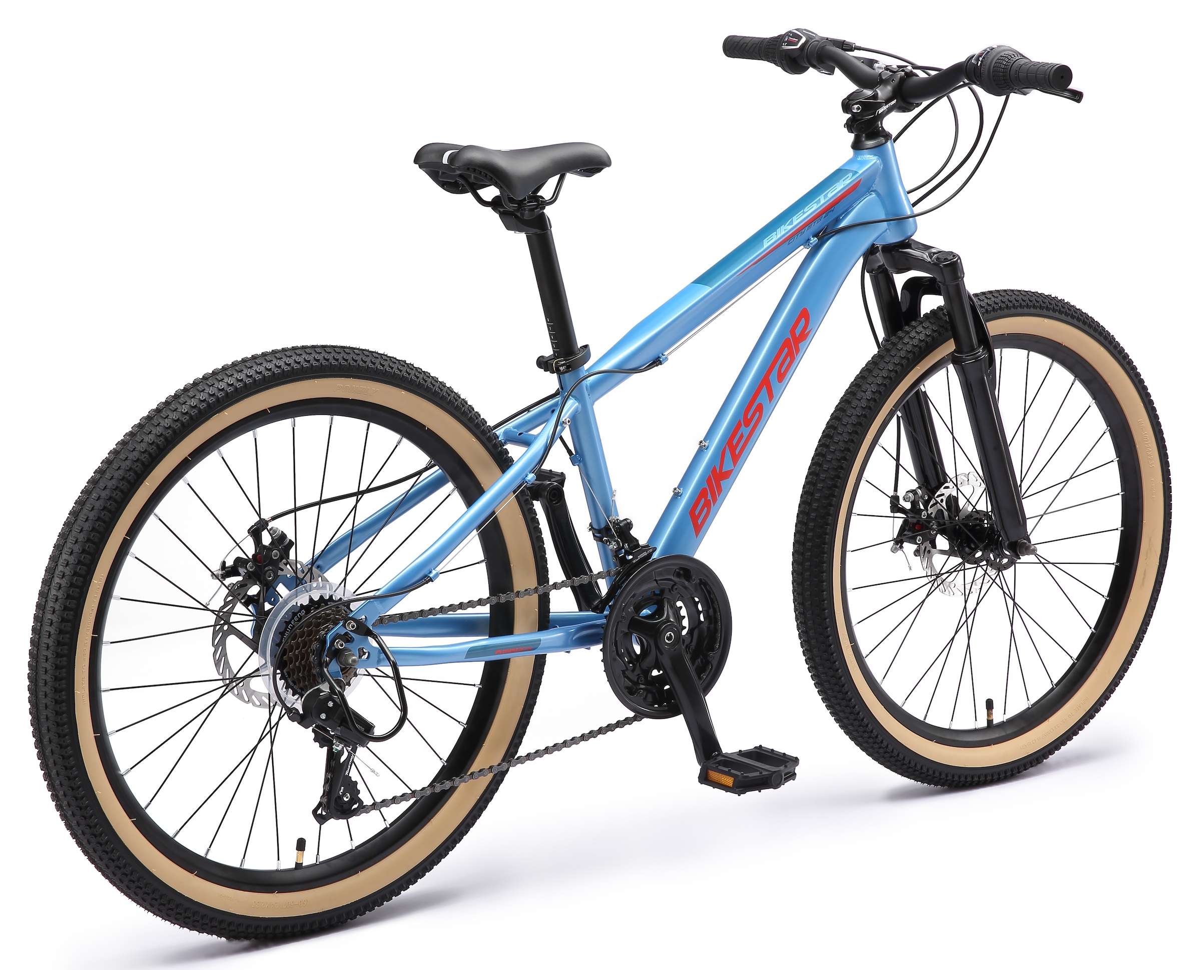 Bikestar Jugendfahrrad 21 Gang Shimano RD-TY21 Schaltwerk Kettenschaltung