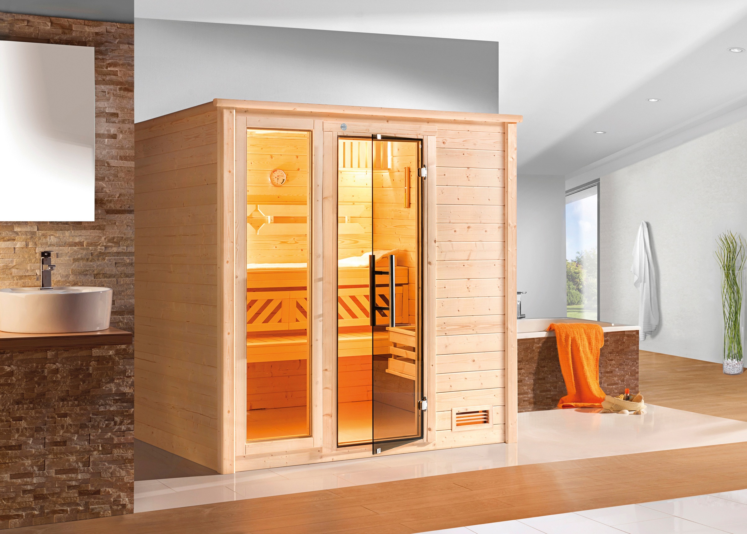 weka Sauna »Bergen« ohne Ofen