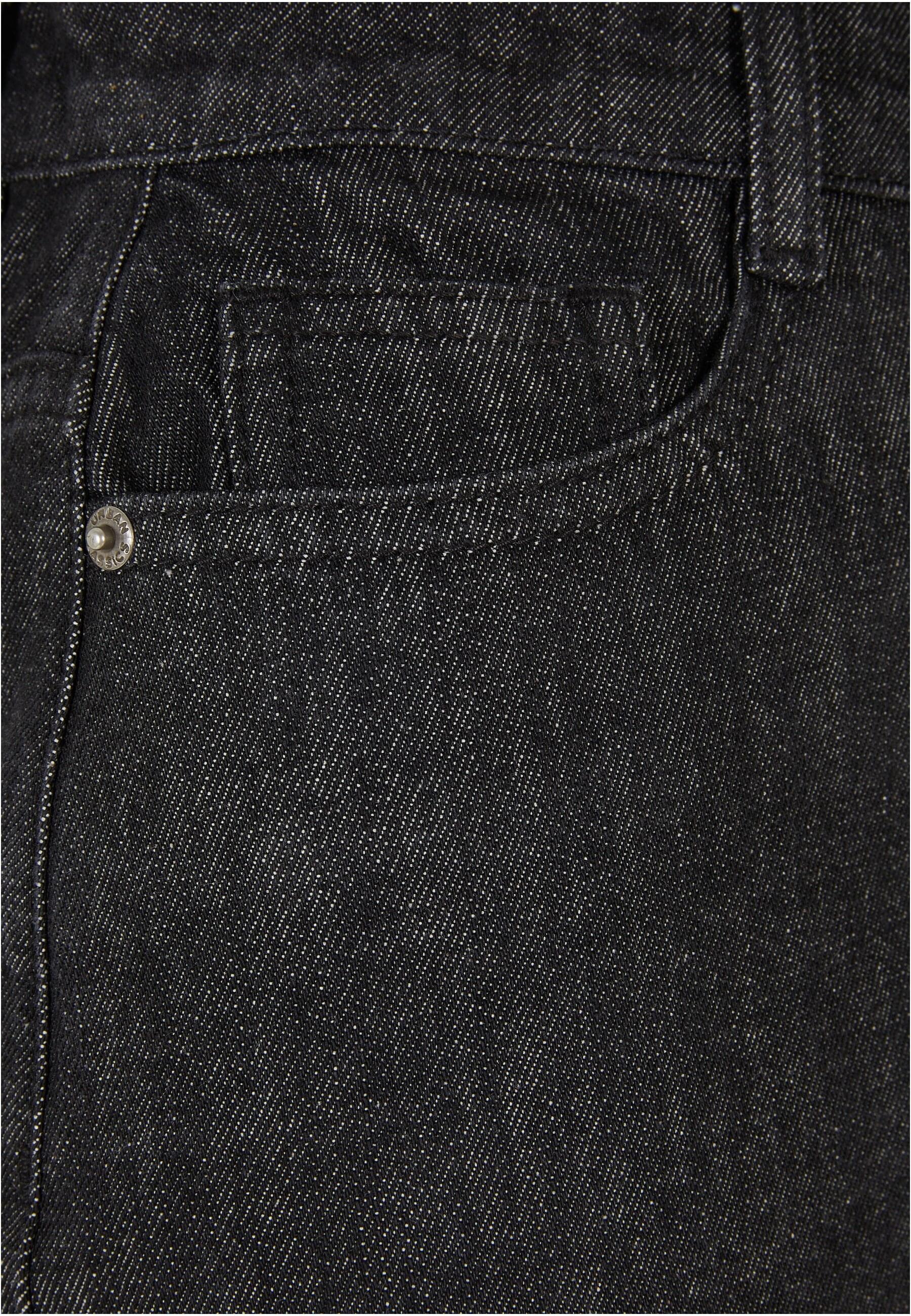 URBAN CLASSICS Jerseyrock »Urban Classics Damen Ladies Midi Denim Skirt«, 1 Stk.
