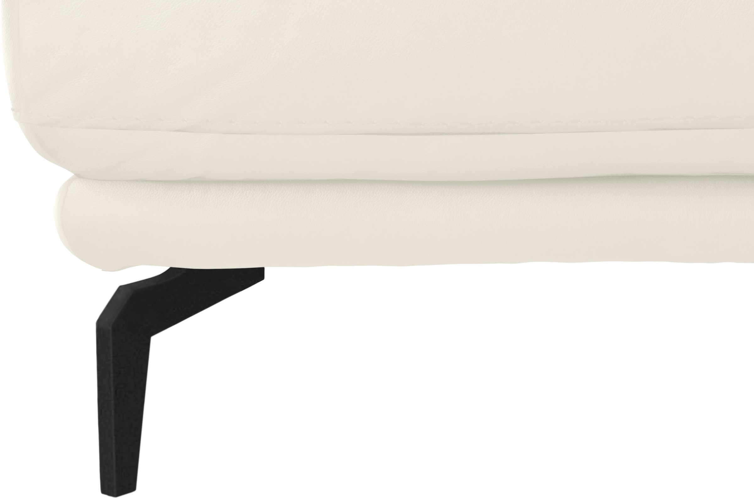 W.SCHILLIG Hocker »montanaa«, mit Metallfüßen in Schwarz pulverbeschichtet, Breite 71 cm