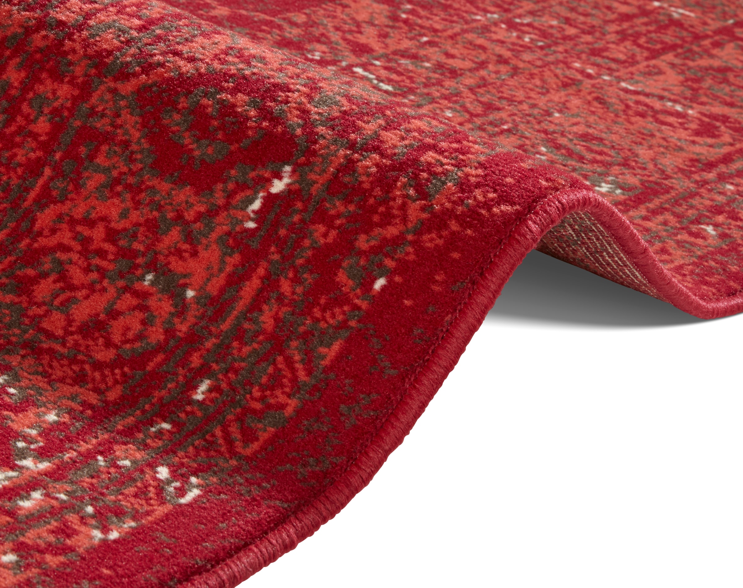 HANSE Home Teppich »Plume«, rechteckig, 9 mm Höhe, Kurzflor, Used-Look, Teppich, Vintage, Esszimmer, Wohnzimmer, Flur