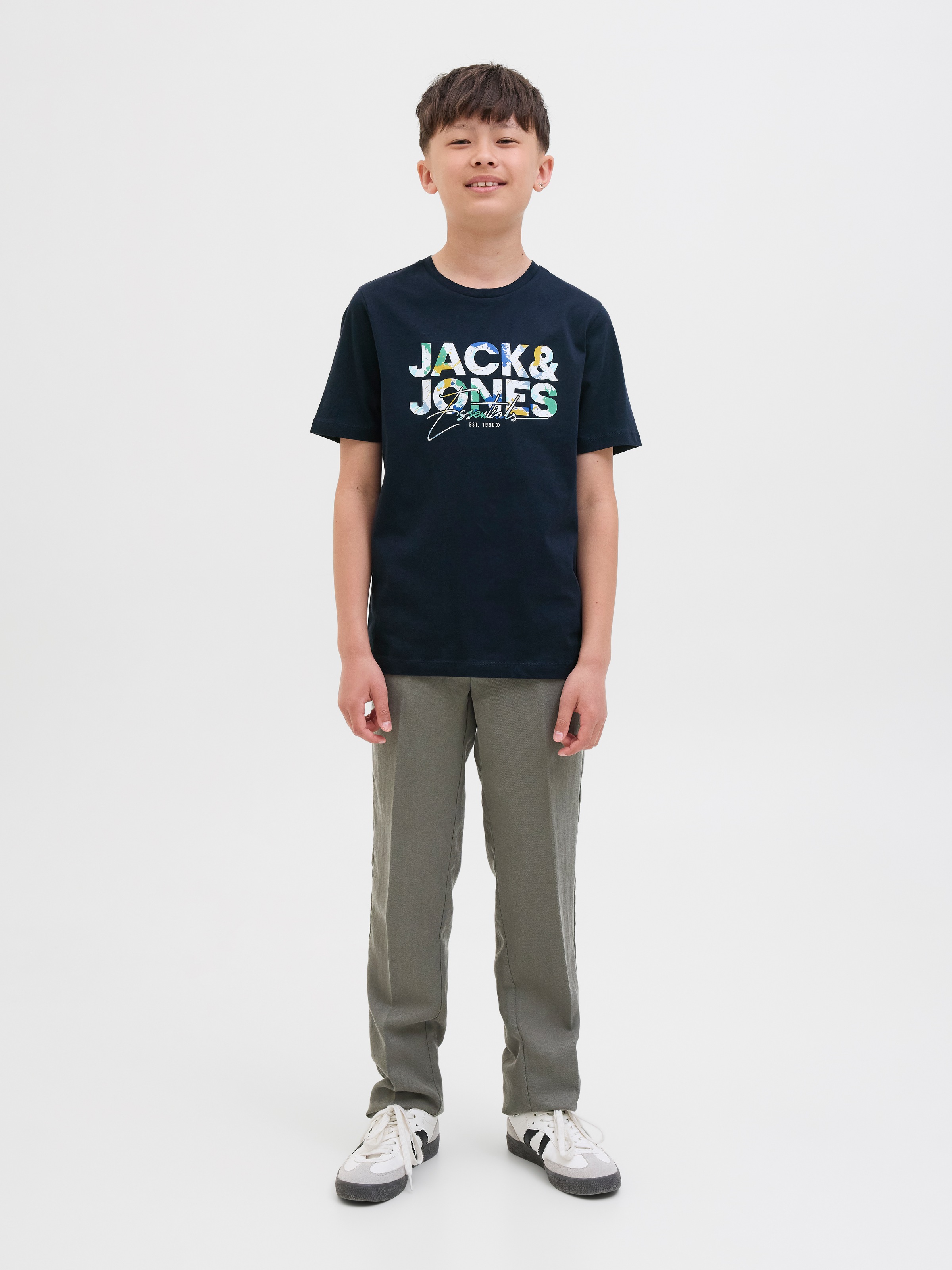 Jack & Jones Junior T-Shirt »JJGEPLAS TEE SS CREW NECK JNR«