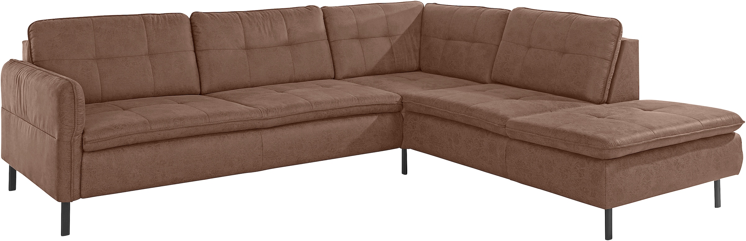 INOSIGN Ecksofa »Birkholm L-Form«, Armlehnverstellung, auch in Easy Clean Bezug - mit Wasser zu reinigen