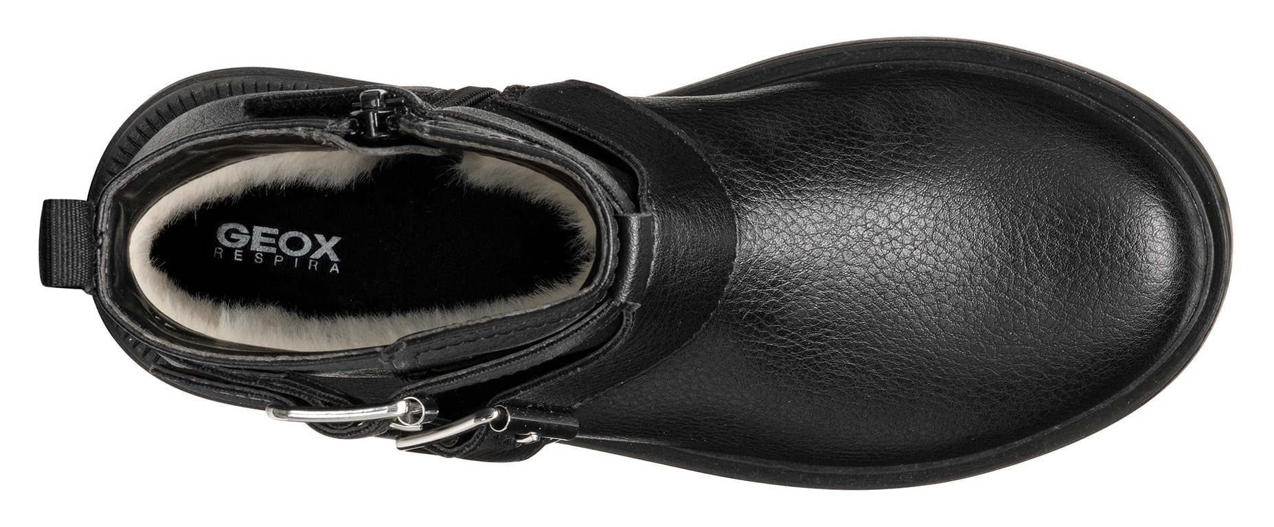 Geox Stiefelette »J ECLAIR GIRL X«, Bikerboots, Winterstiefel, Boots mit Warmfutter