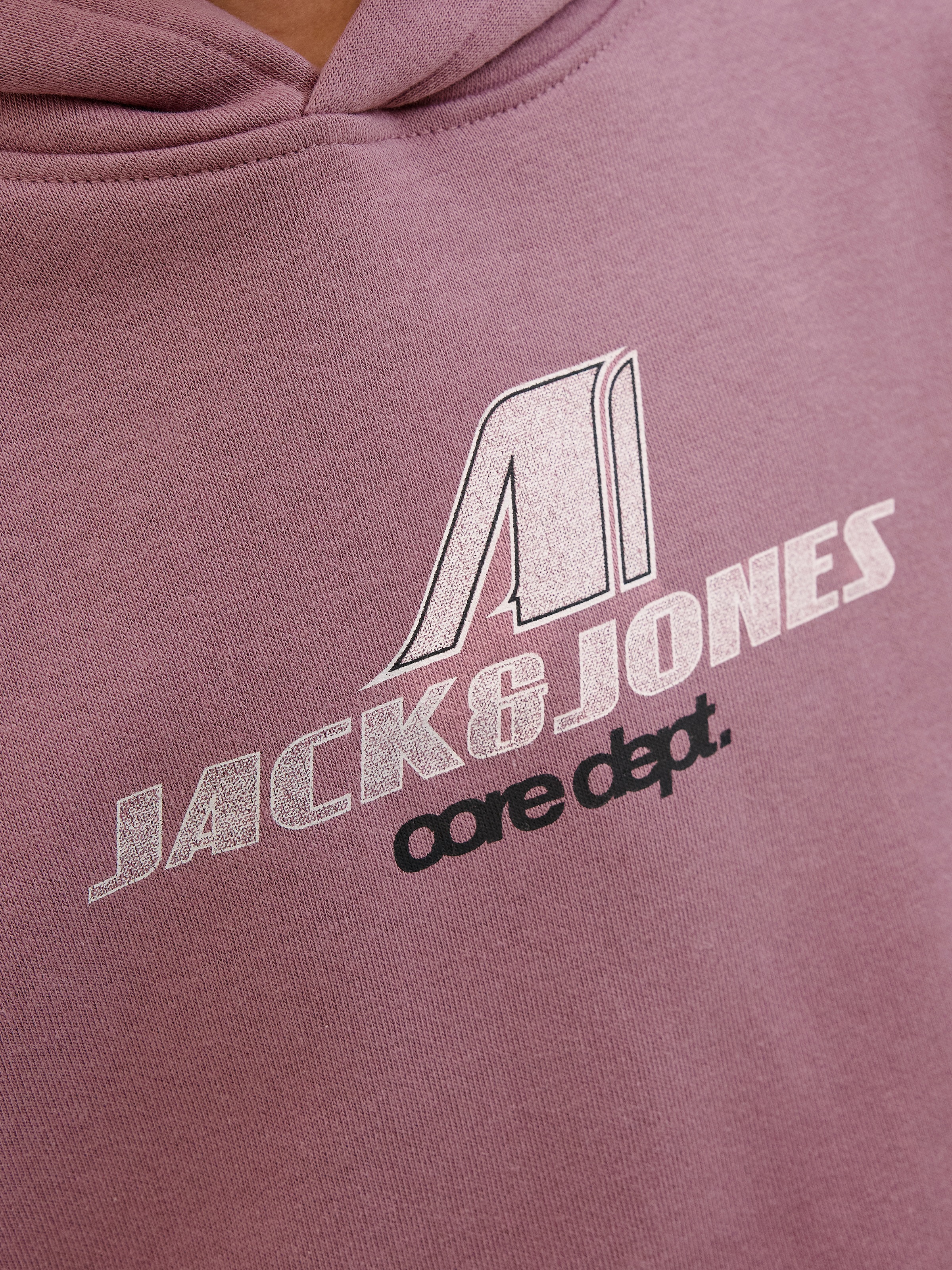 Jack & Jones Junior Kapuzensweatshirt »JCOTIER FRONT PRINT SWEAT HOOD JNR«