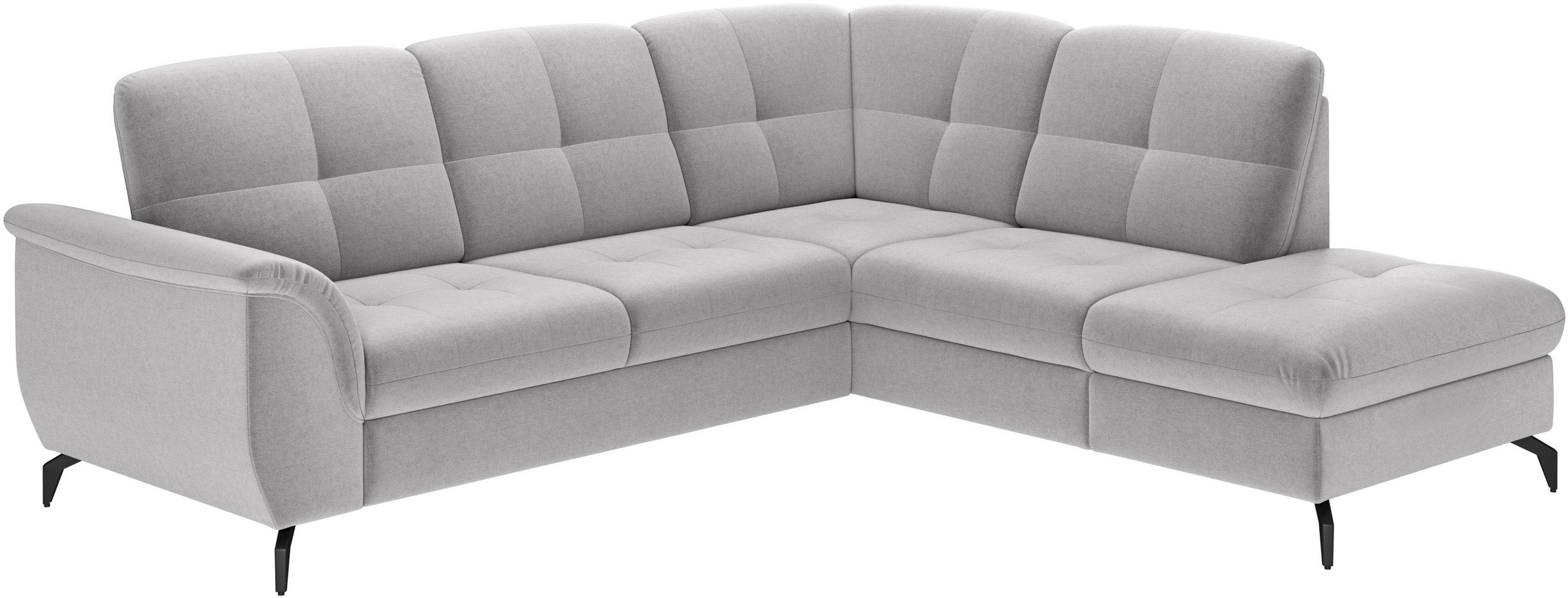 sit&more Ecksofa »Zora L-Form«, wahlweise mit Bettfunktion und Bettkasten